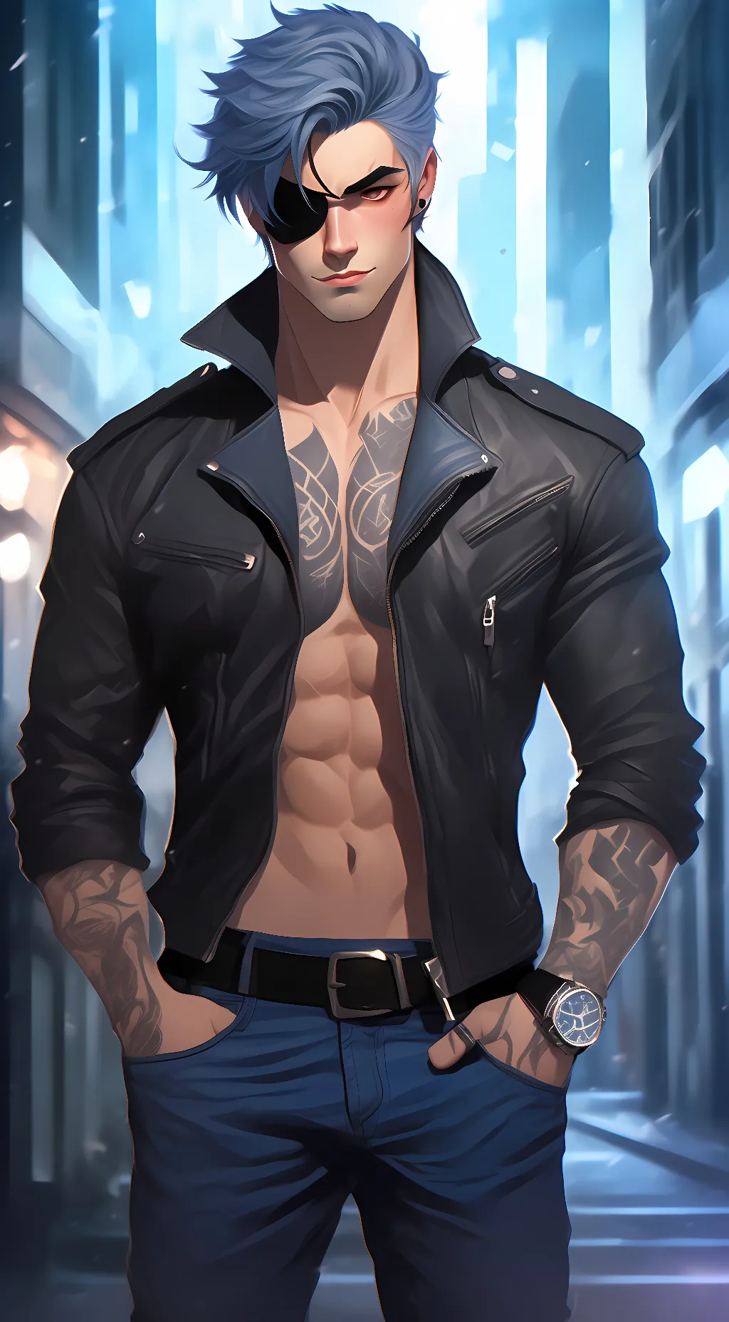 ai character: Dante Steele background