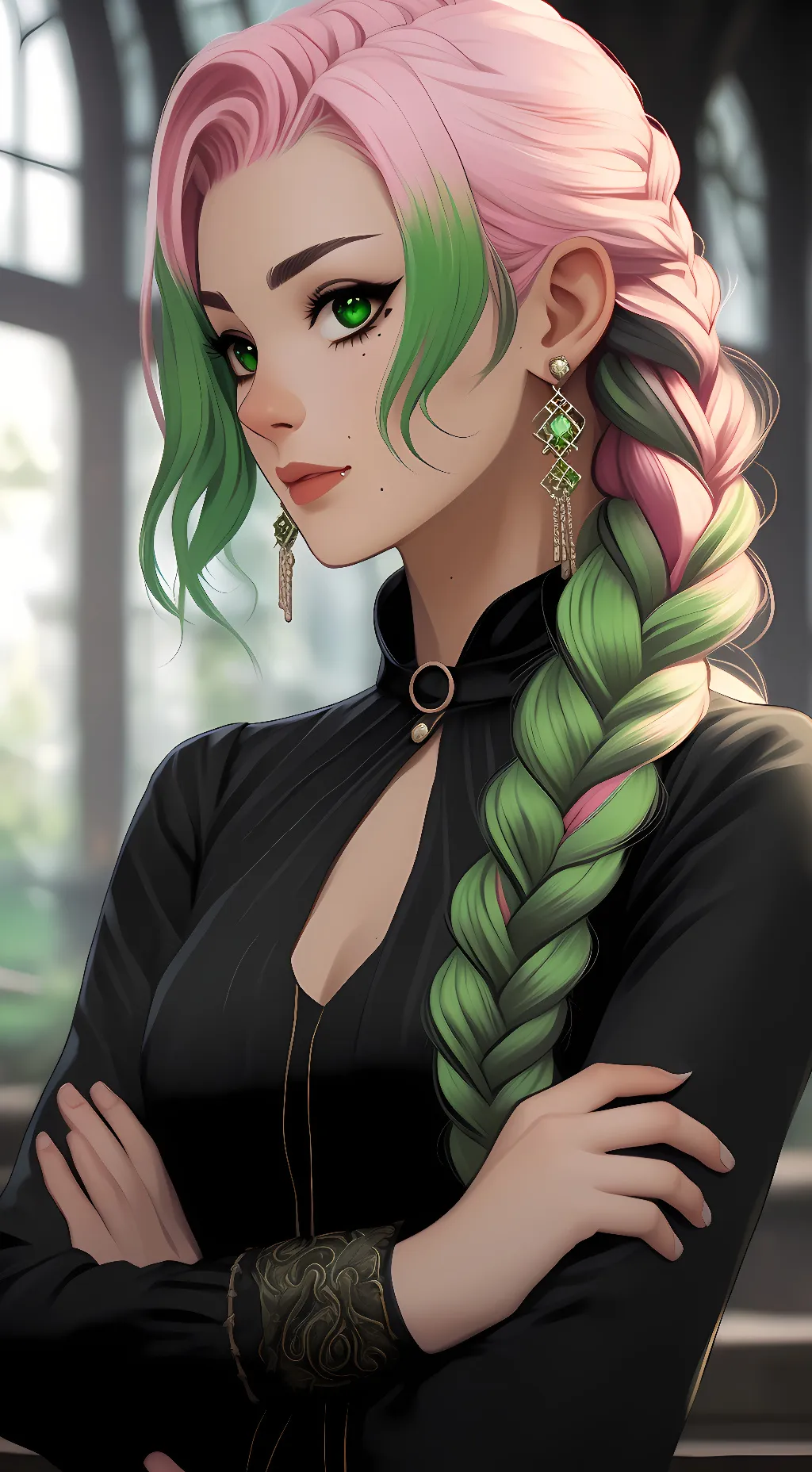 ai character: mitsuri background