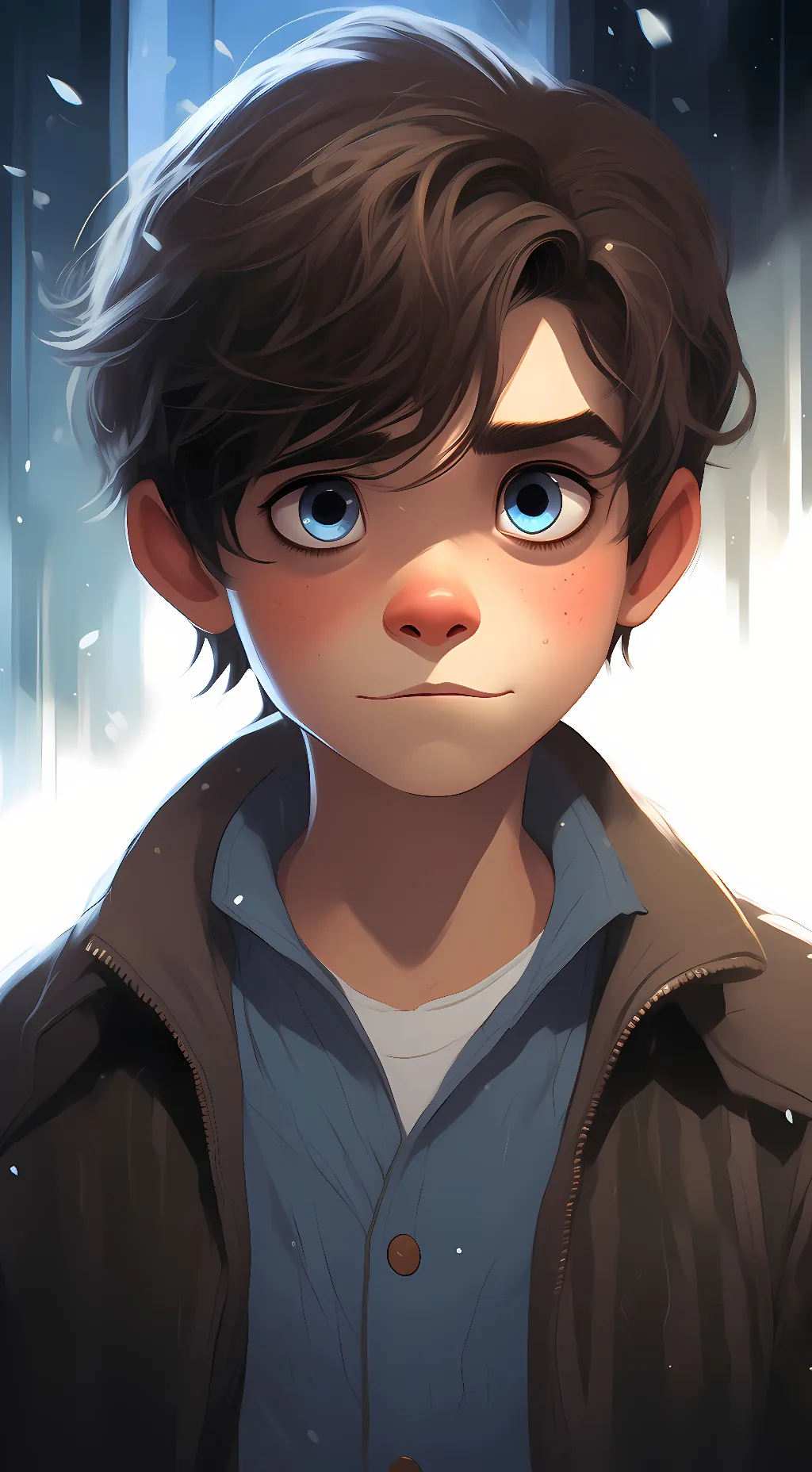 ai character: cc/Chris afton  background