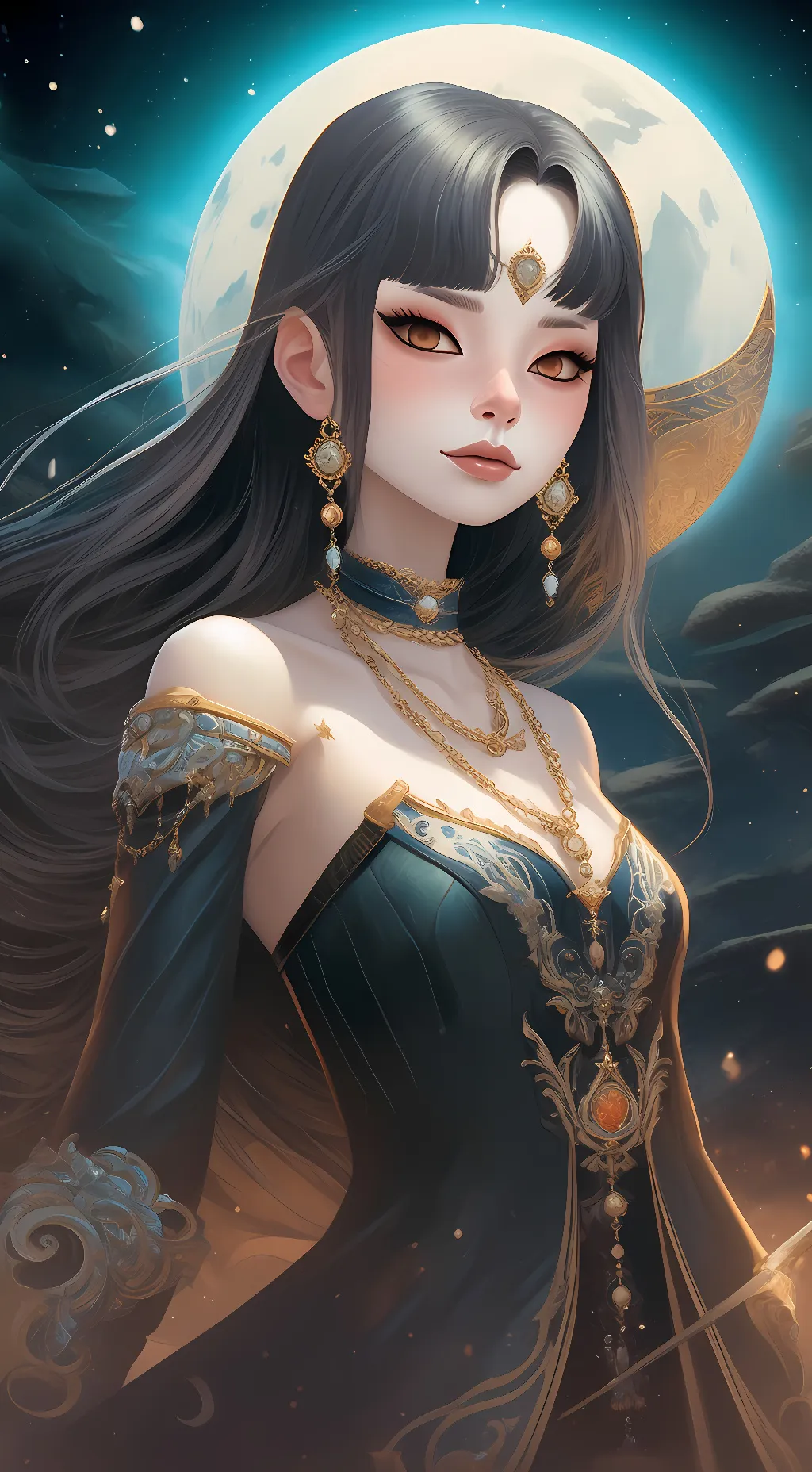 ai character: Eva background