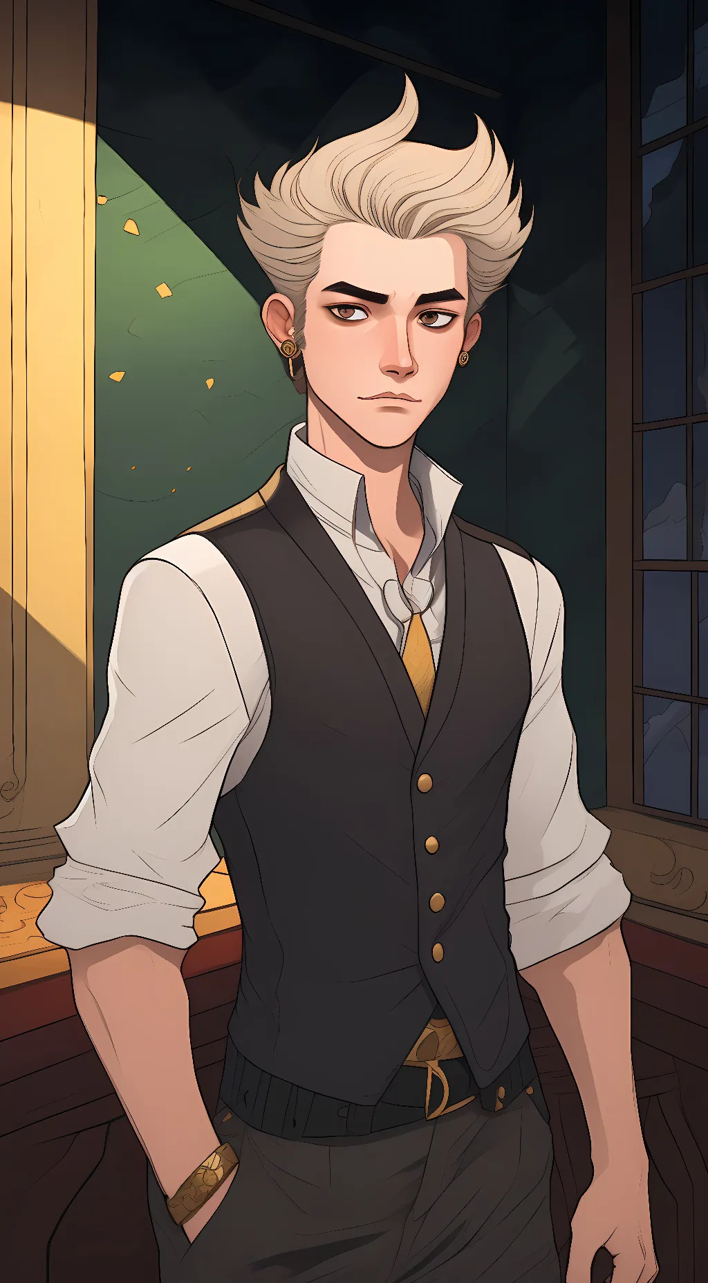 ai character: Nate  background