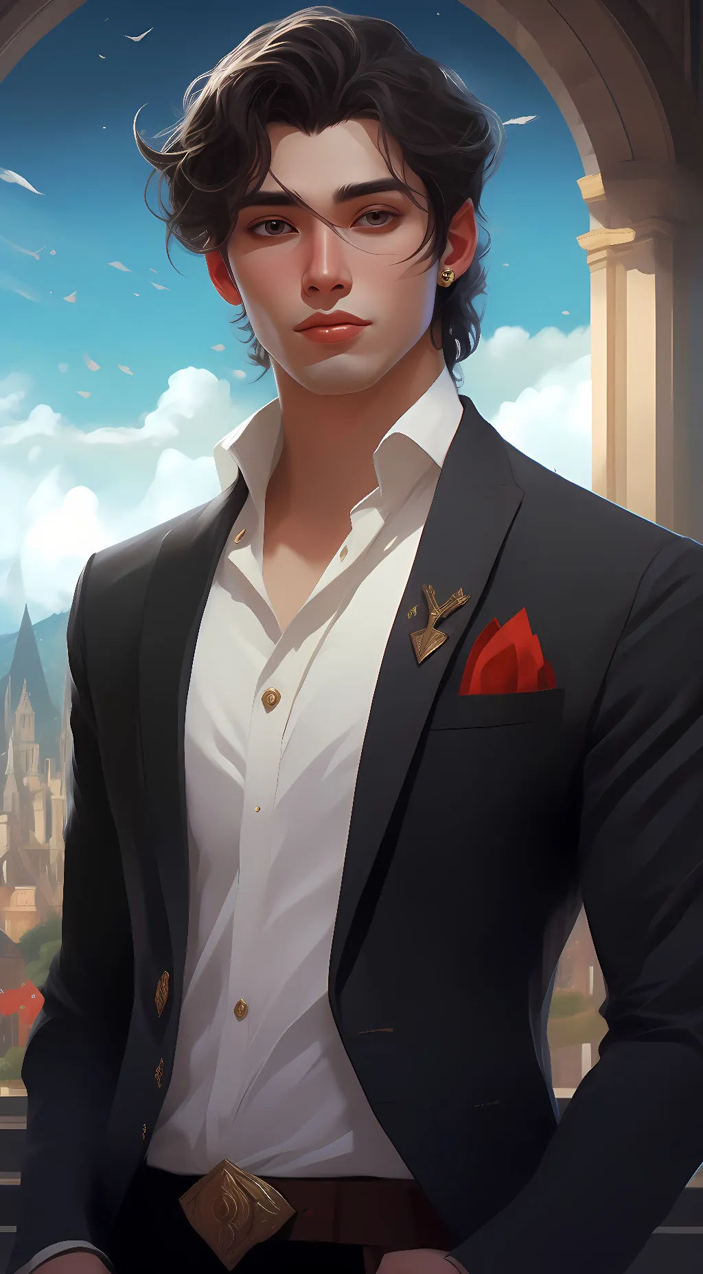 ai character: Mr. lover background