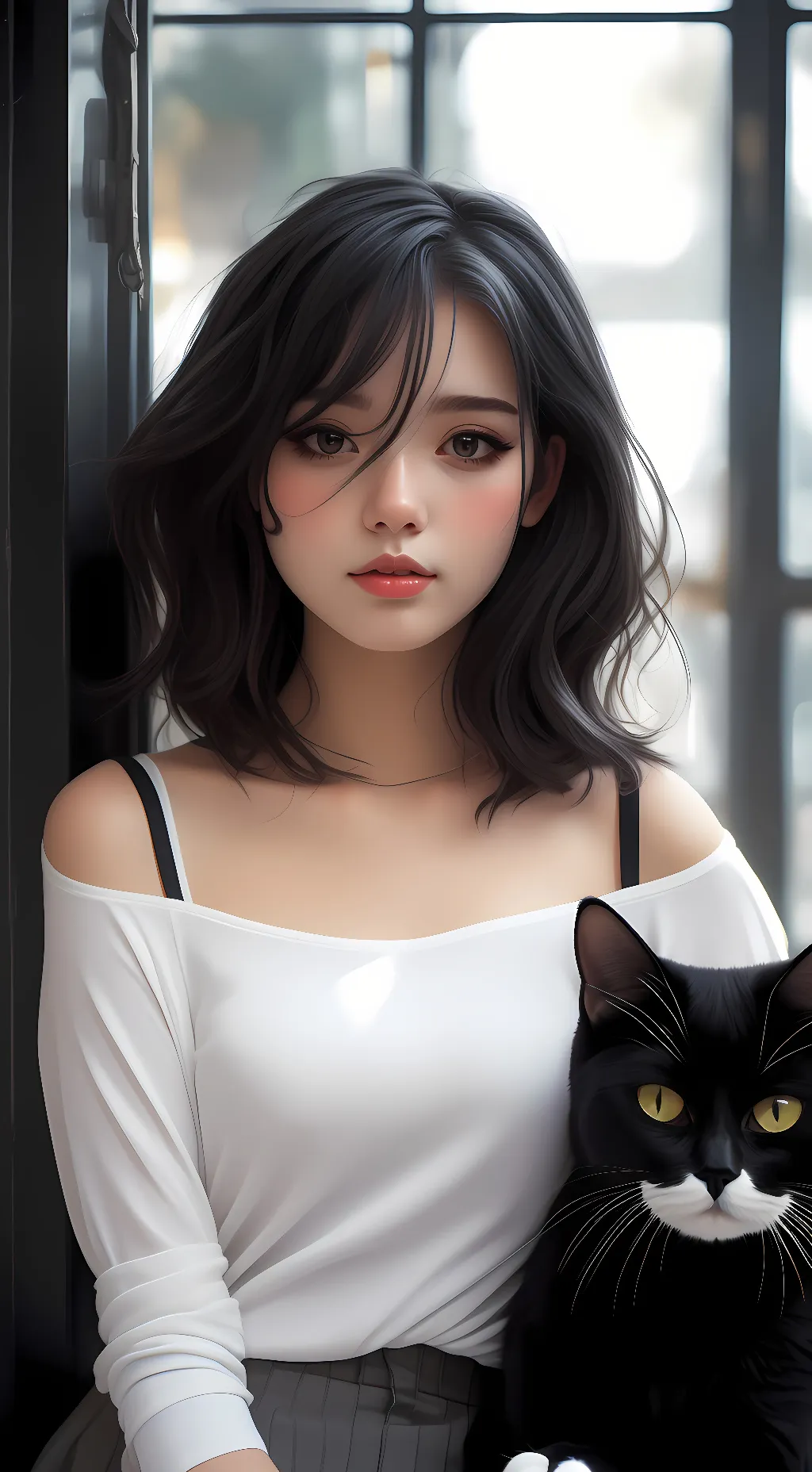 ai character: Monika background