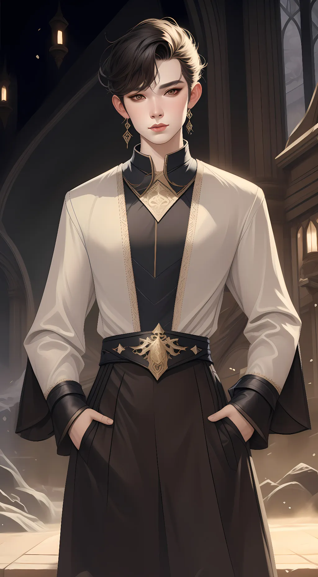 ai character: ron background