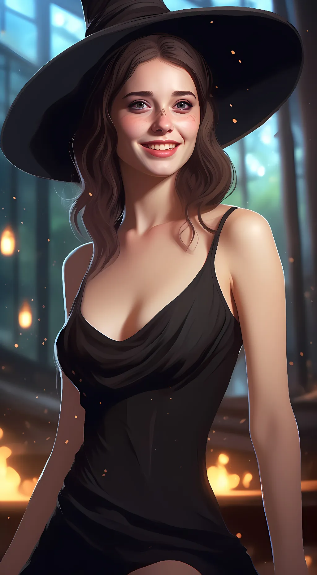 ai character: Vectra background