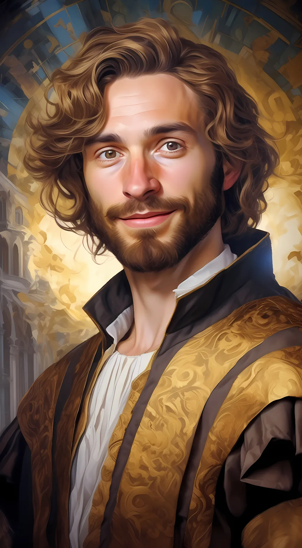 ai character: Sina background