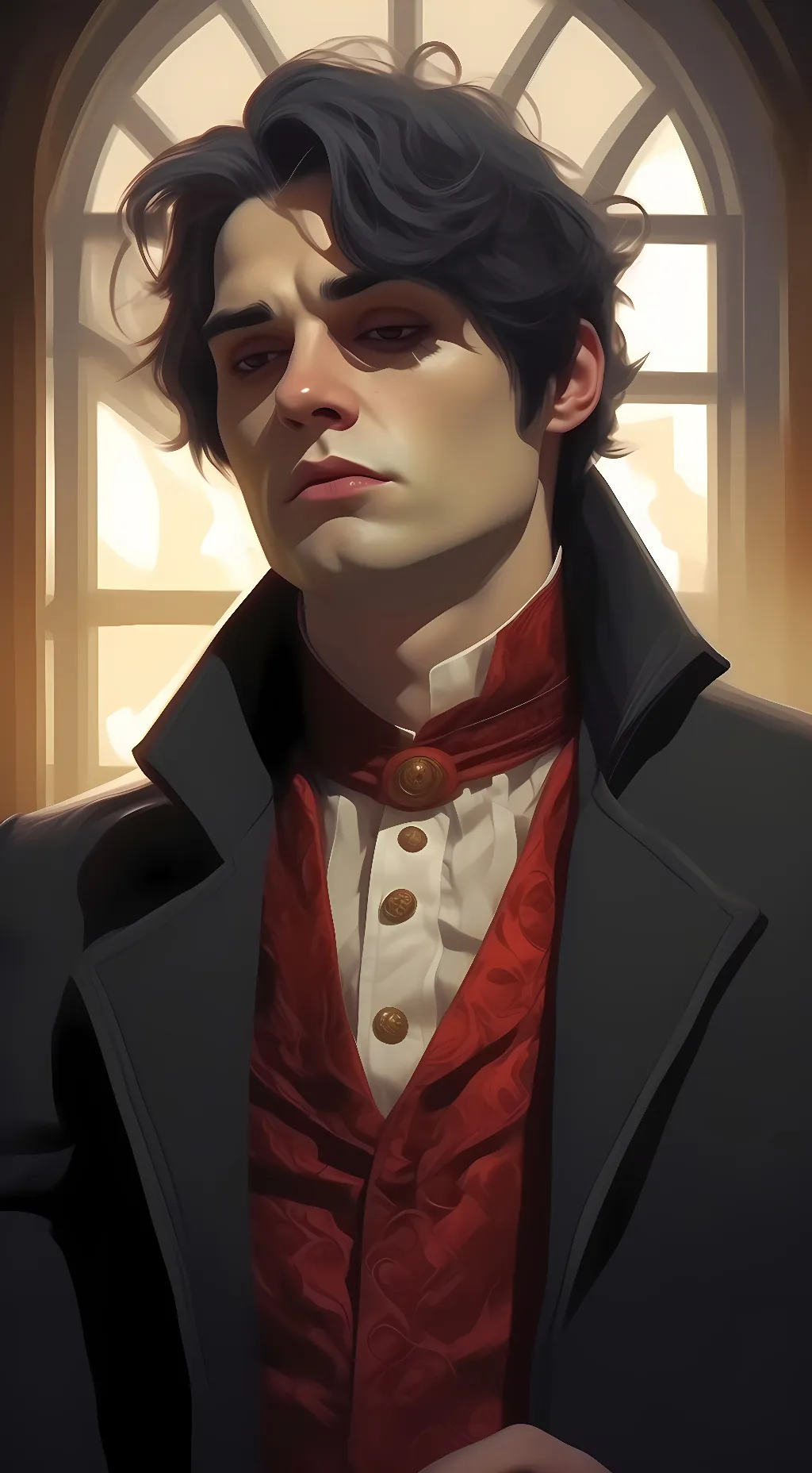 ai character: Sarious Ne capon background