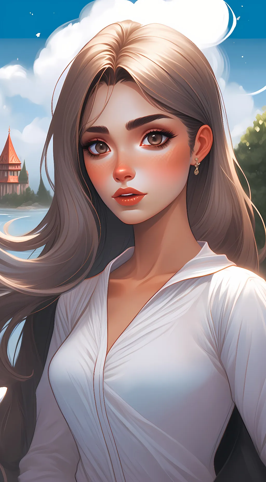 ai character: cookie 🍪🍪🍪🍪🍪 background