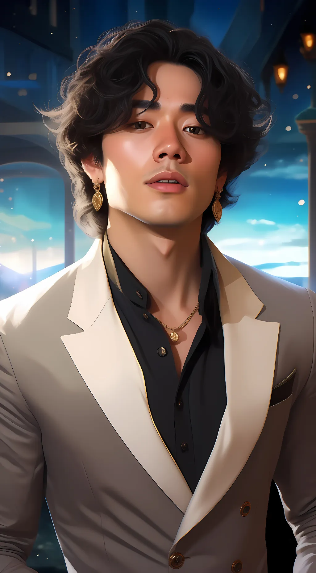 ai character: justmaiko background