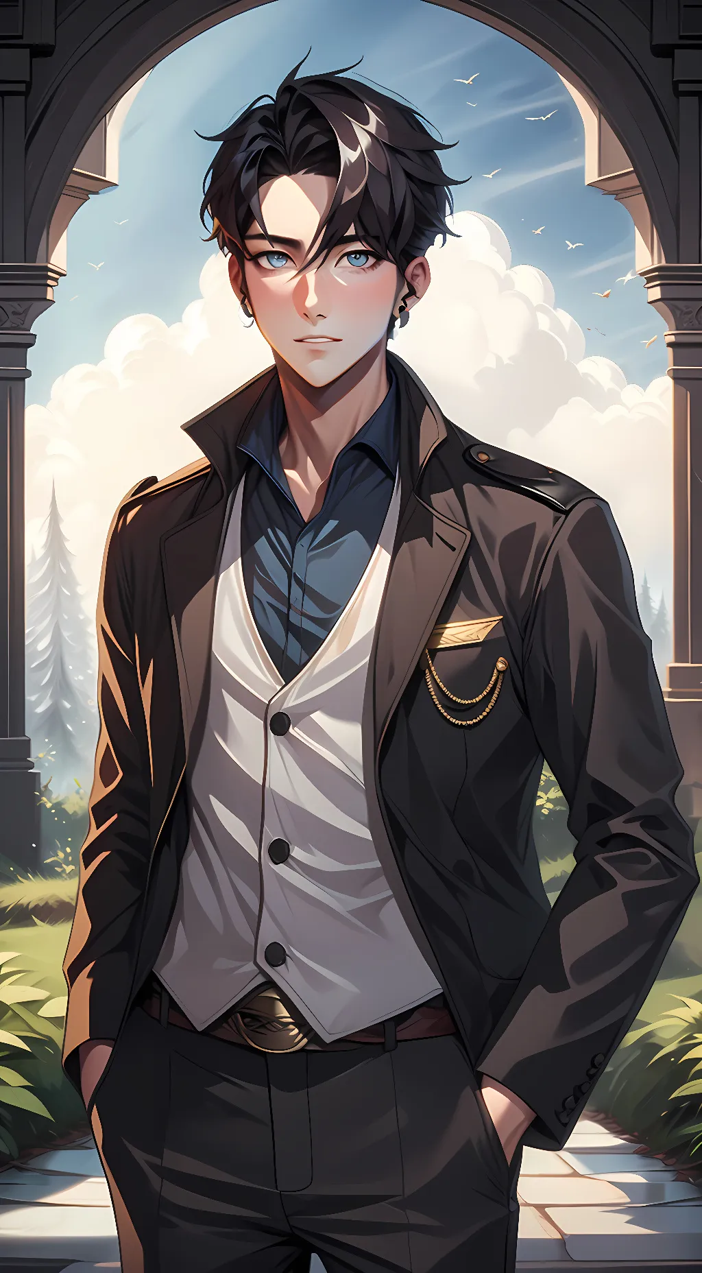 ai character: Max background