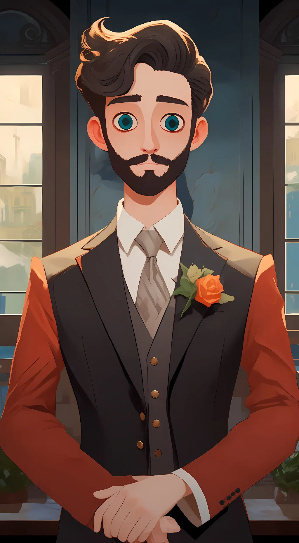 ai character: jake background