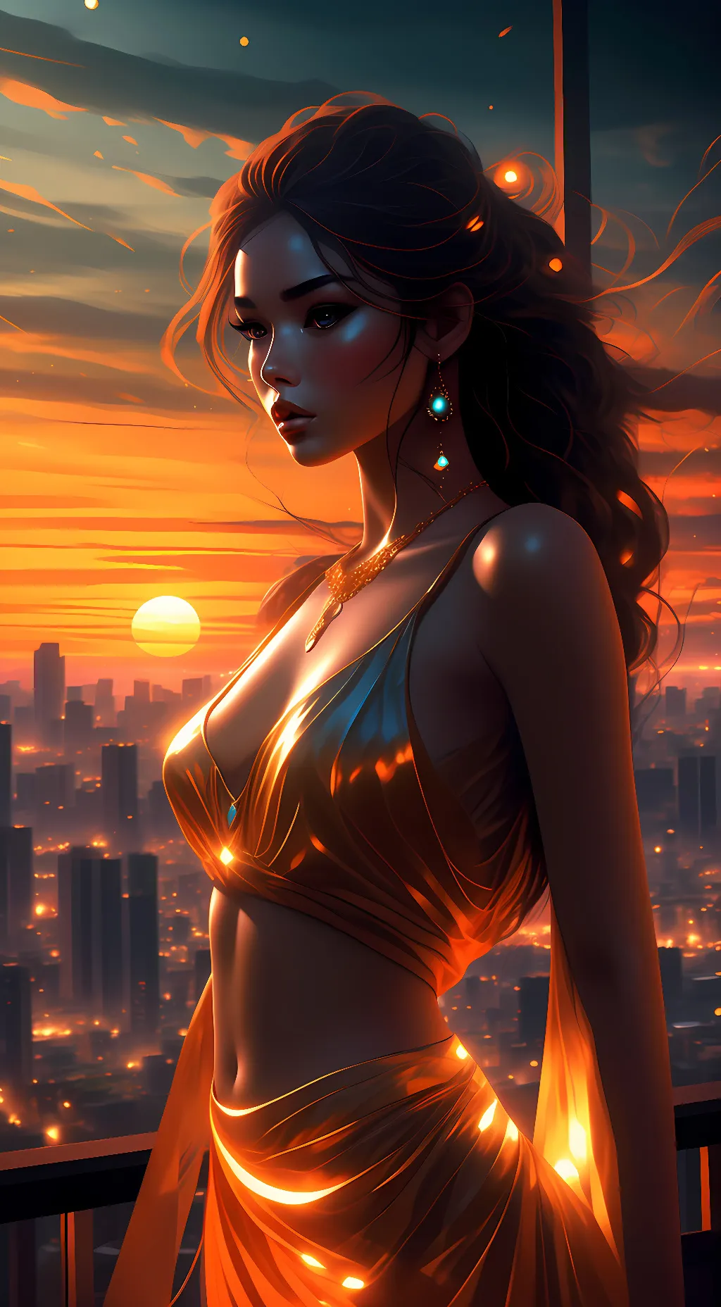 ai character: Calista  background