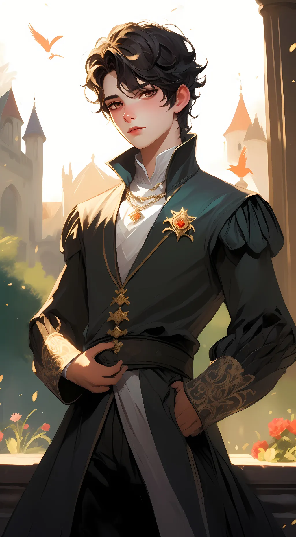 ai character: Prince Michael background