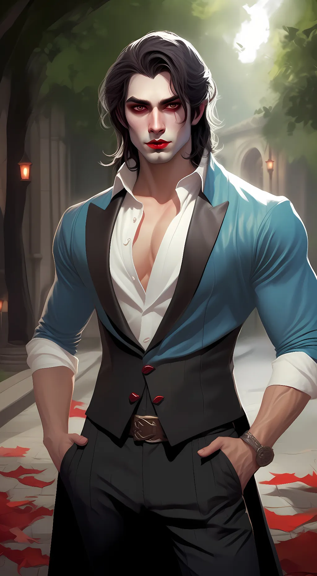 ai character: Claud Wilde background