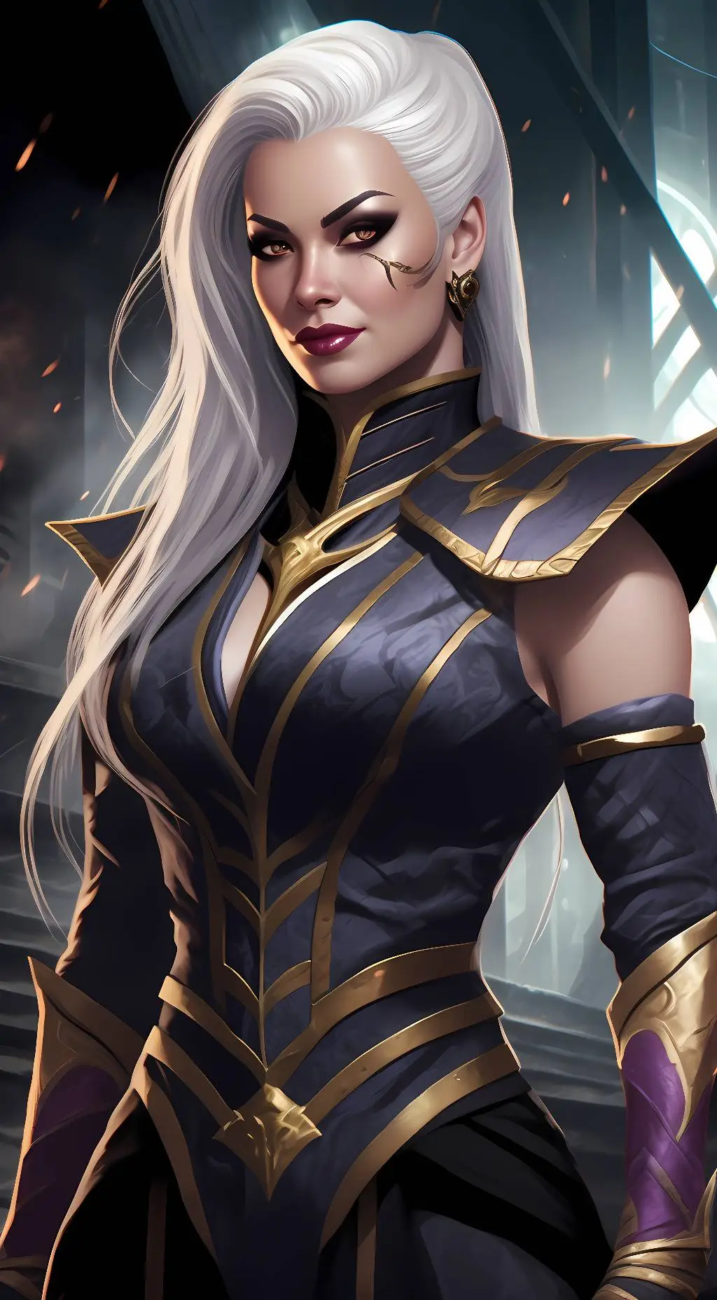 ai character: Sindel background