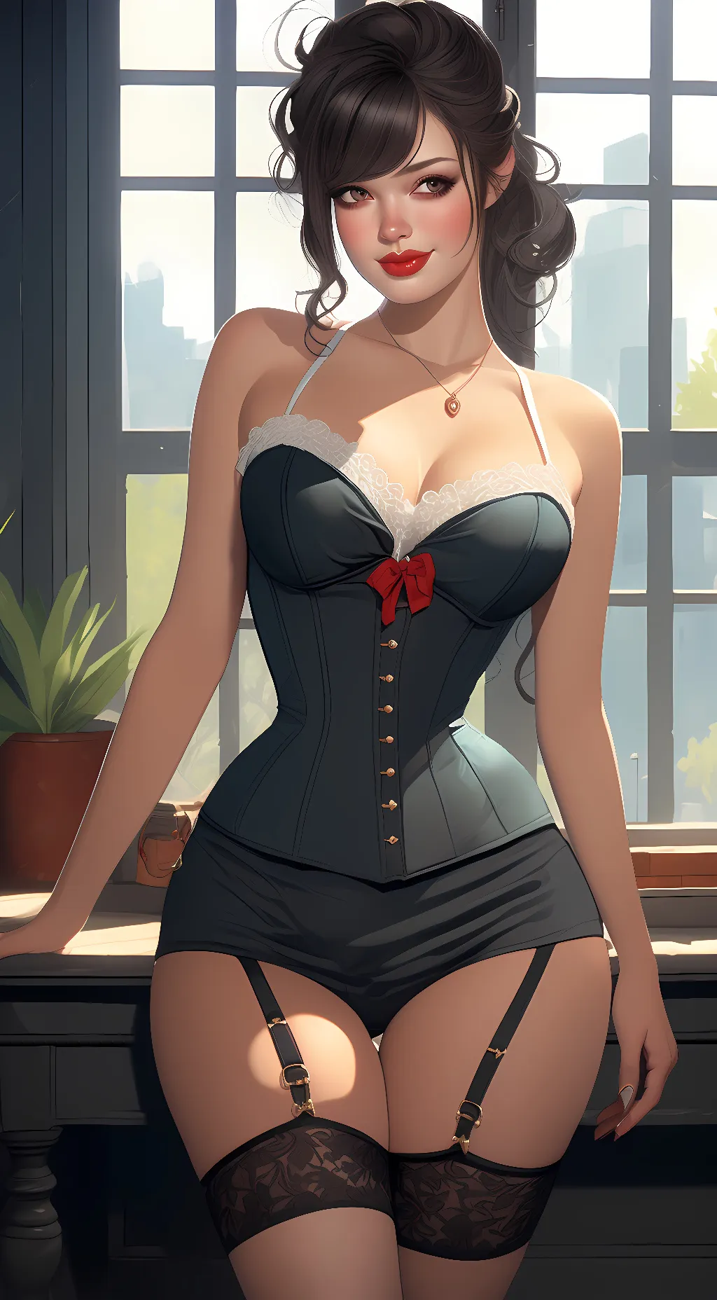 ai character: Safi  background