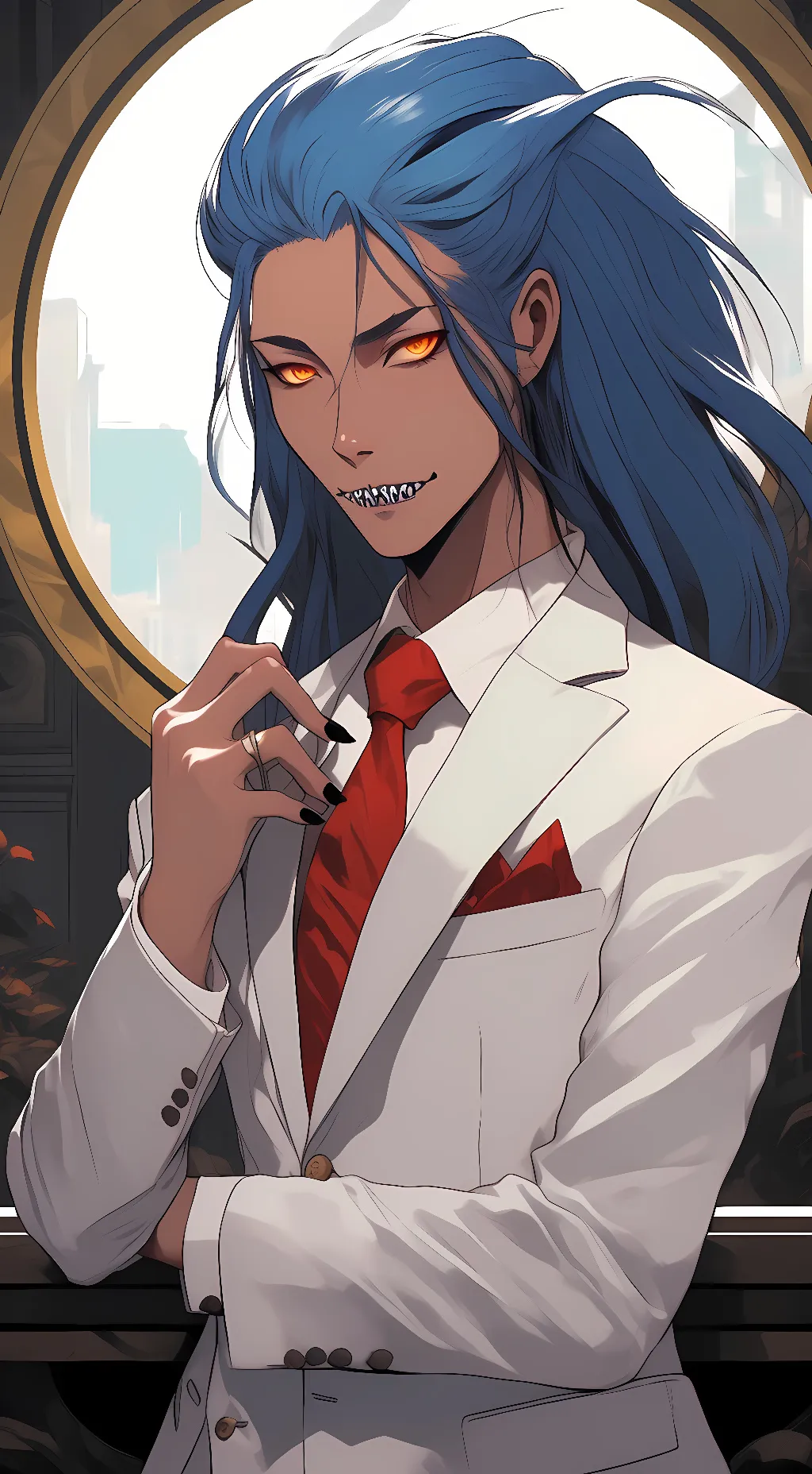 ai character: veno background