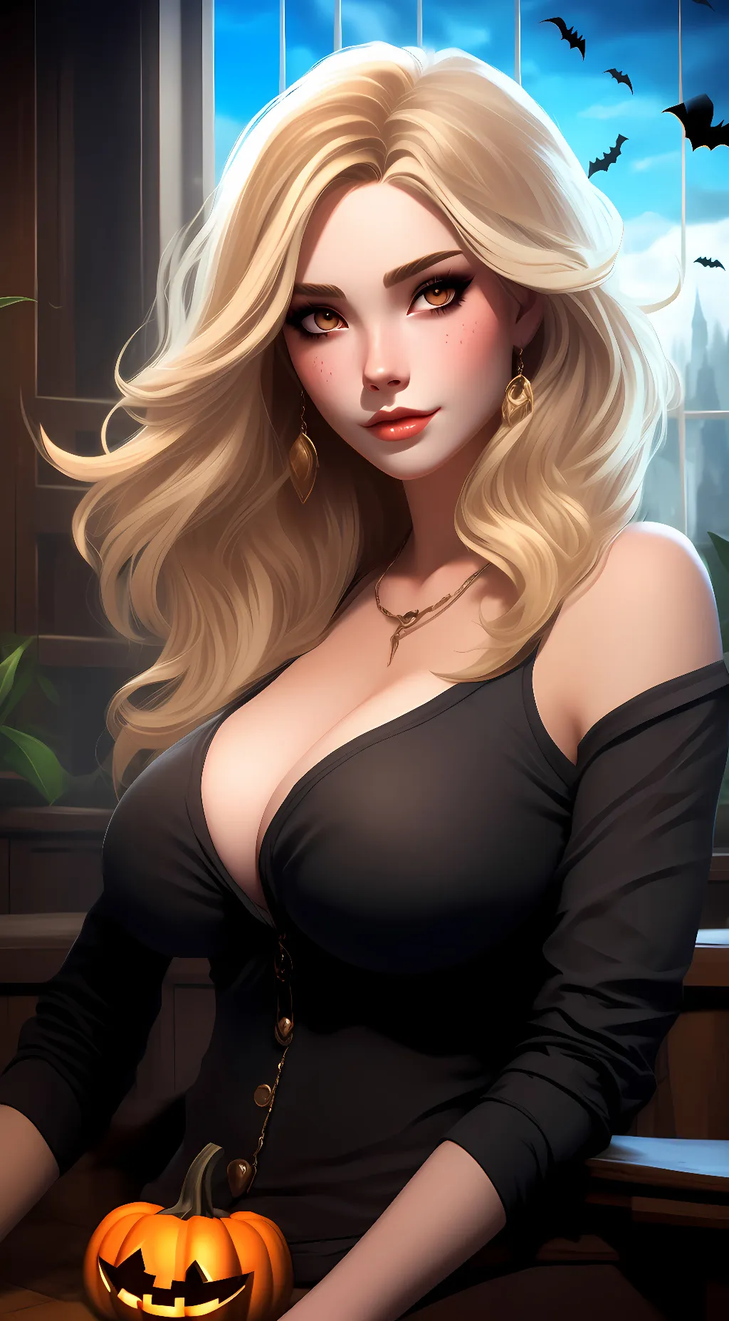 ai character: abigail  background