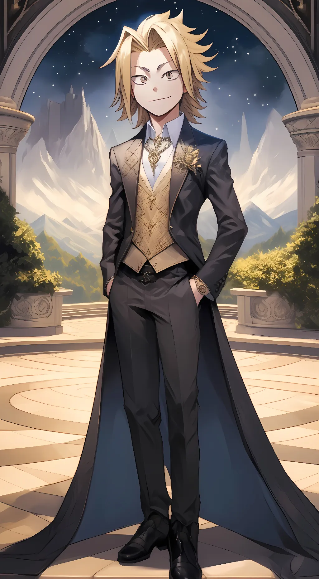 ai character: Sus boy😏 background