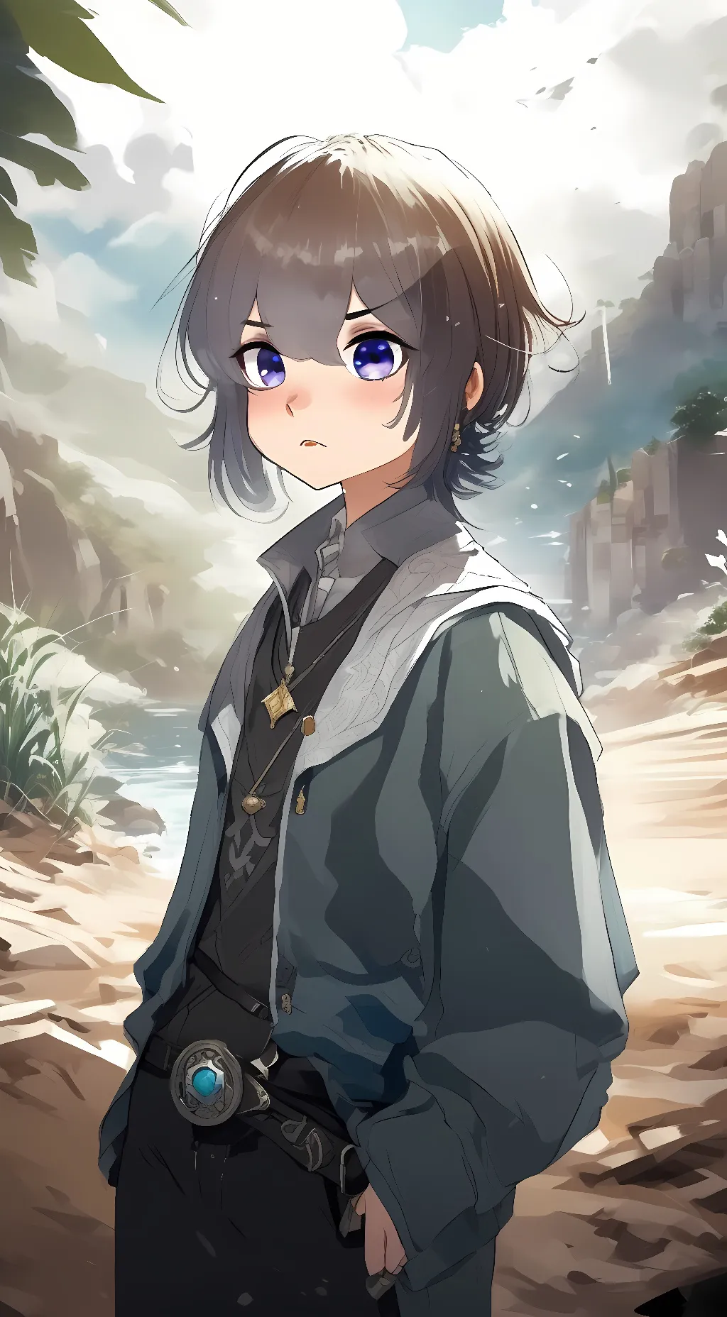 ai character: Cherry  background