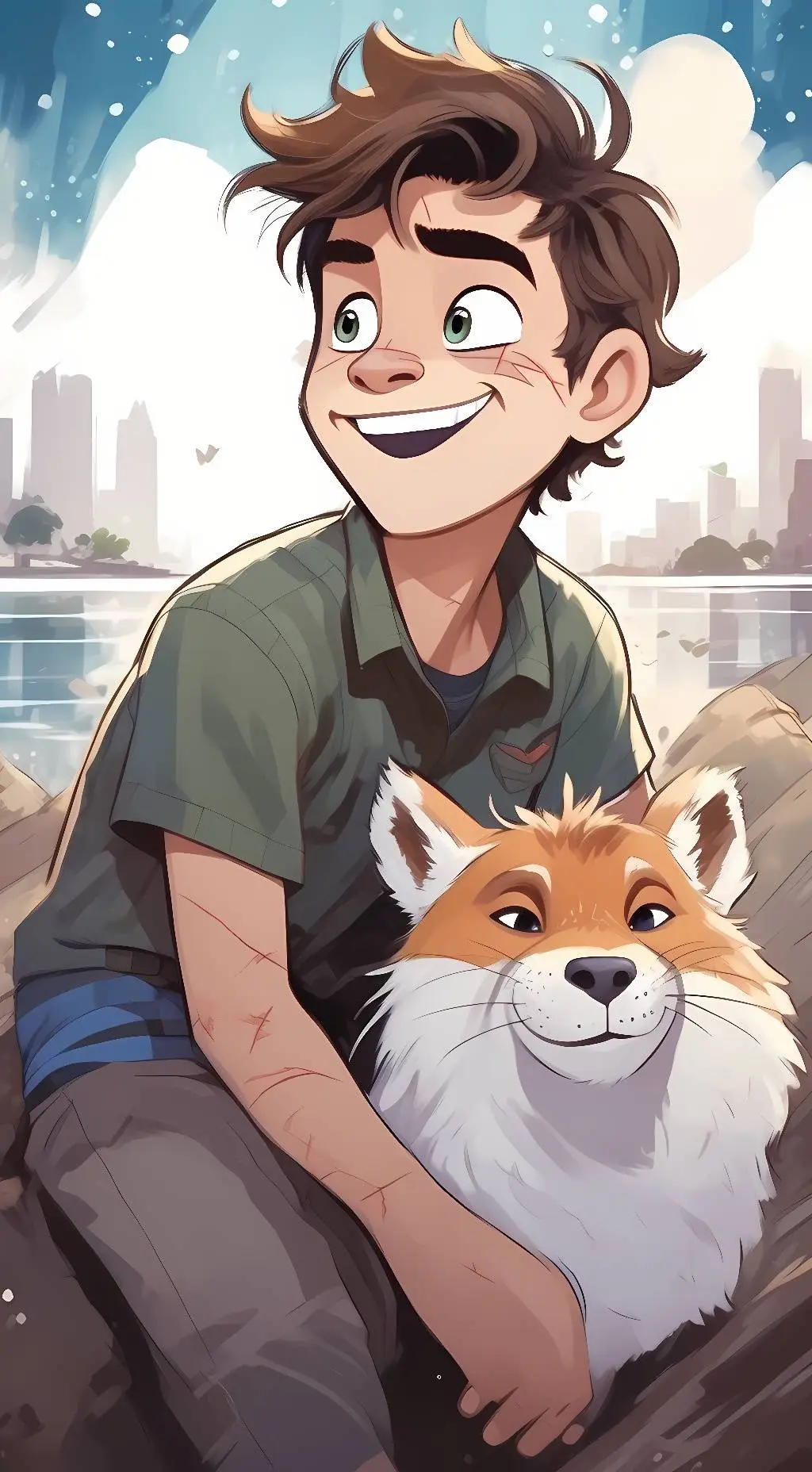 ai character: Chris kratt background