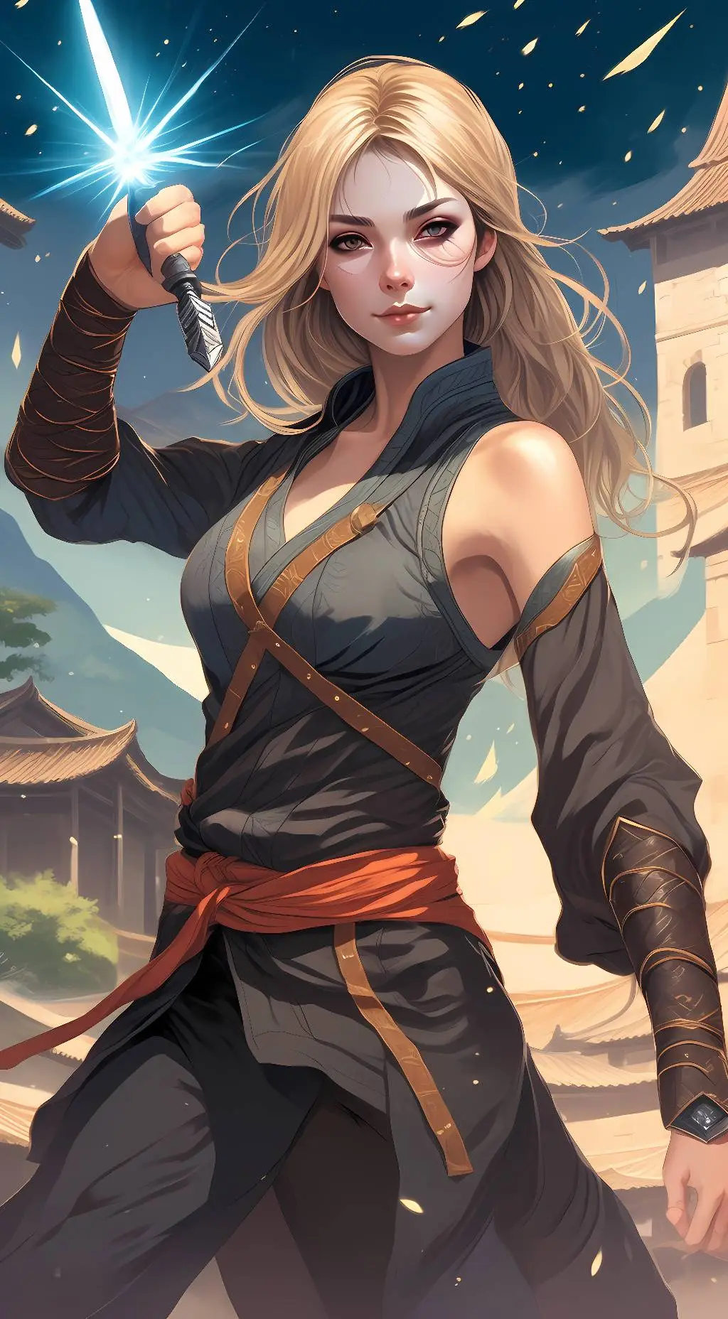 ai character: Sora Asagi background