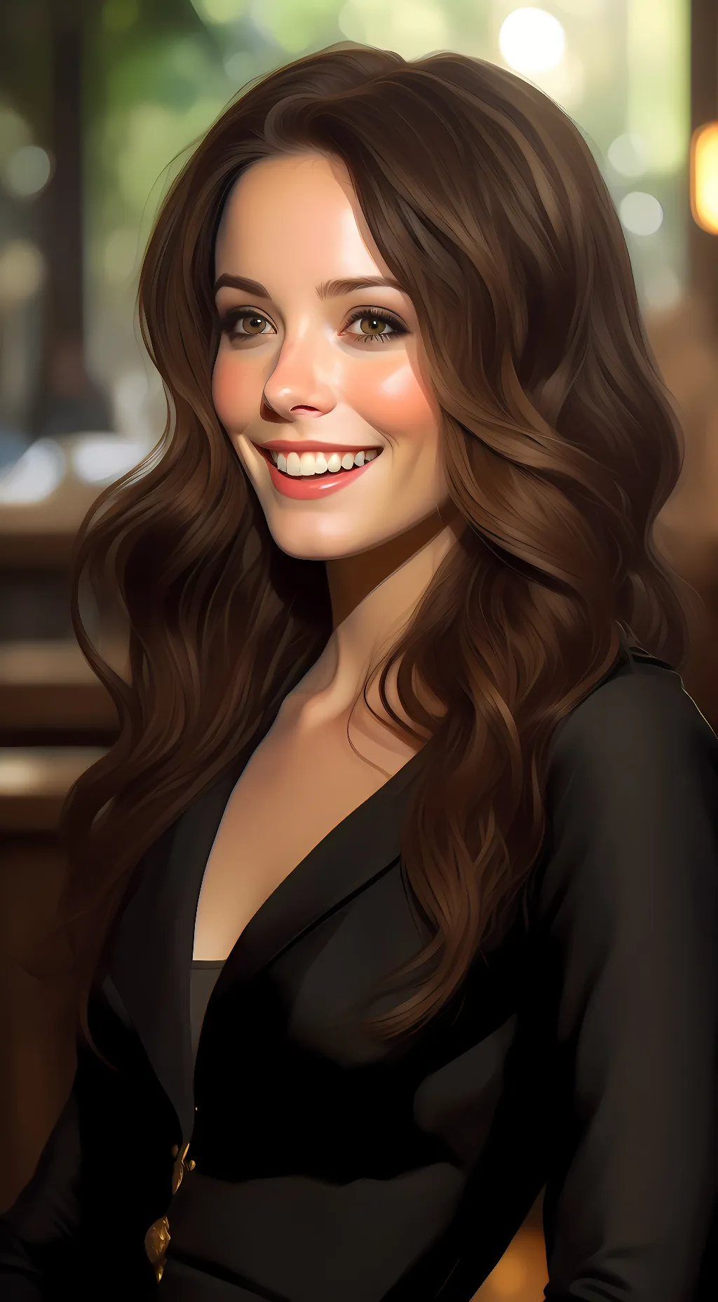 ai character: Kate Beckinsale background