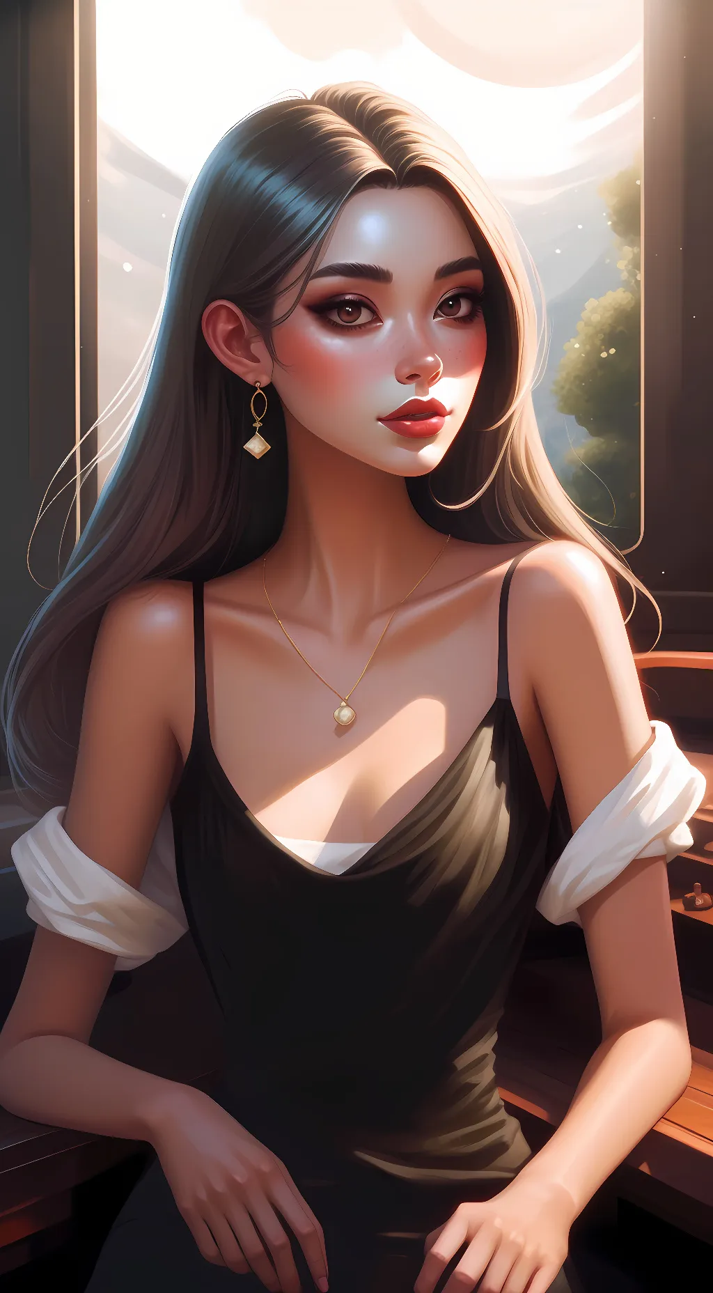 ai character: jade background