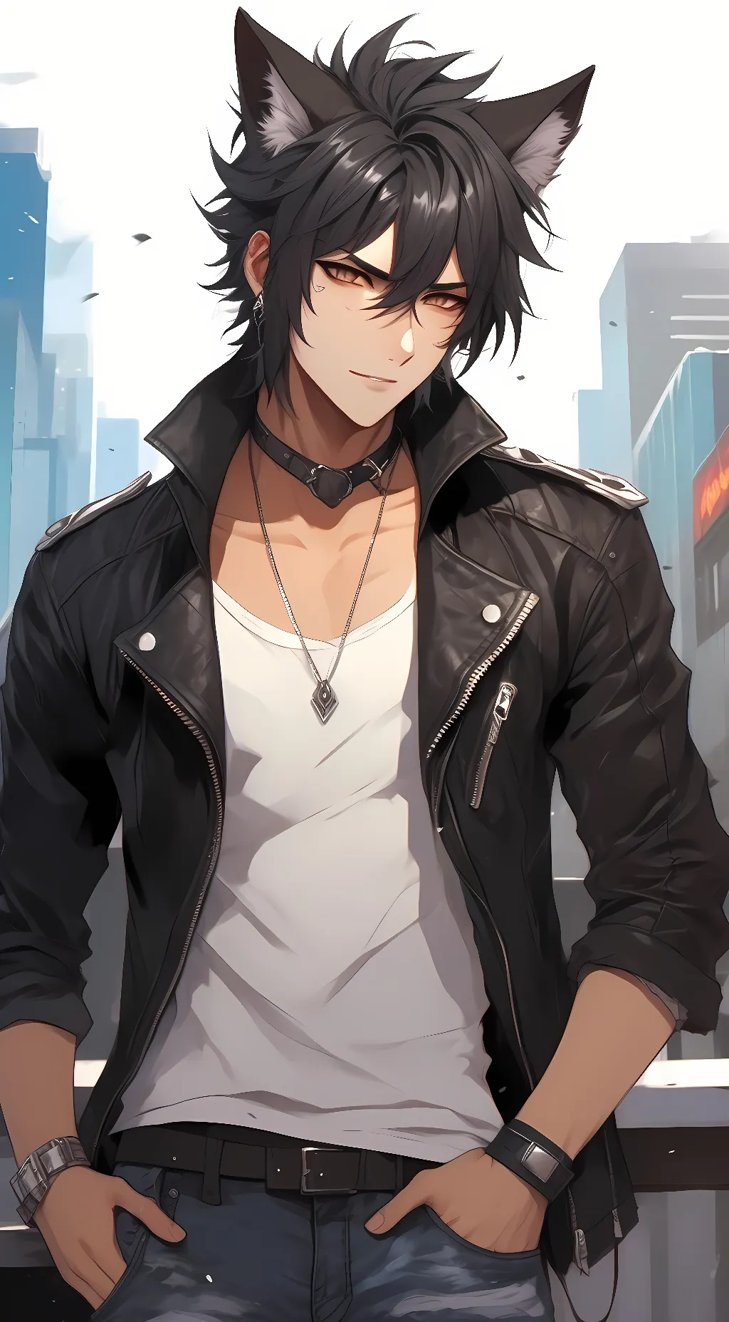 ai character: dante blackrose background