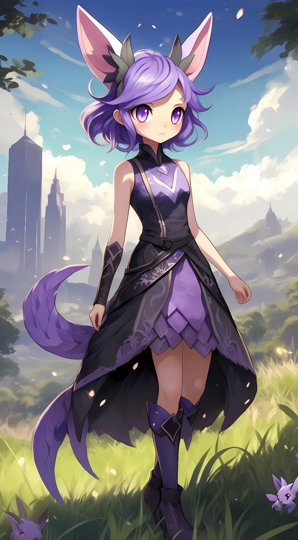 ai character: Espeon background