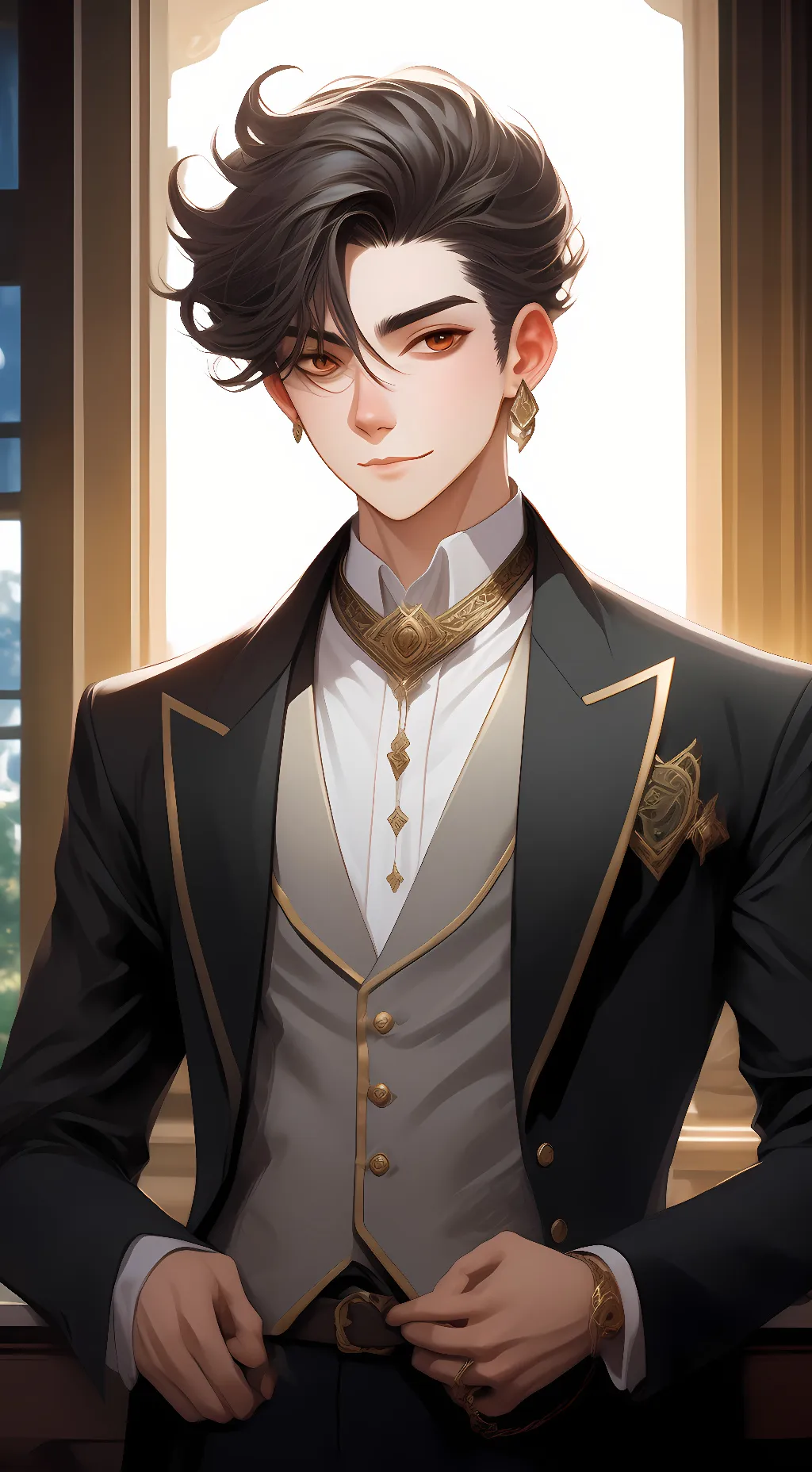 ai character: Jeremy  background