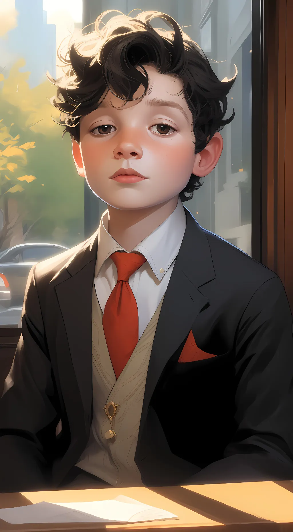 ai character: Tyler background