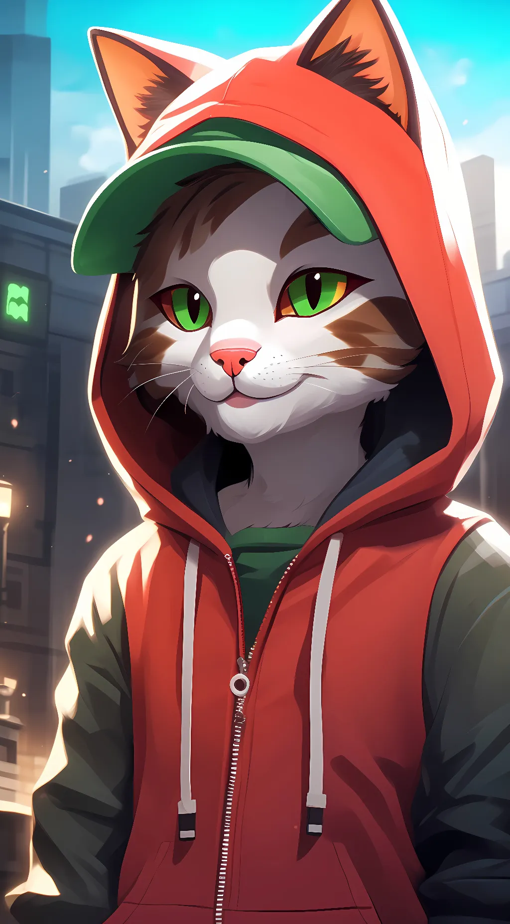 ai character: Sadbeluga  background