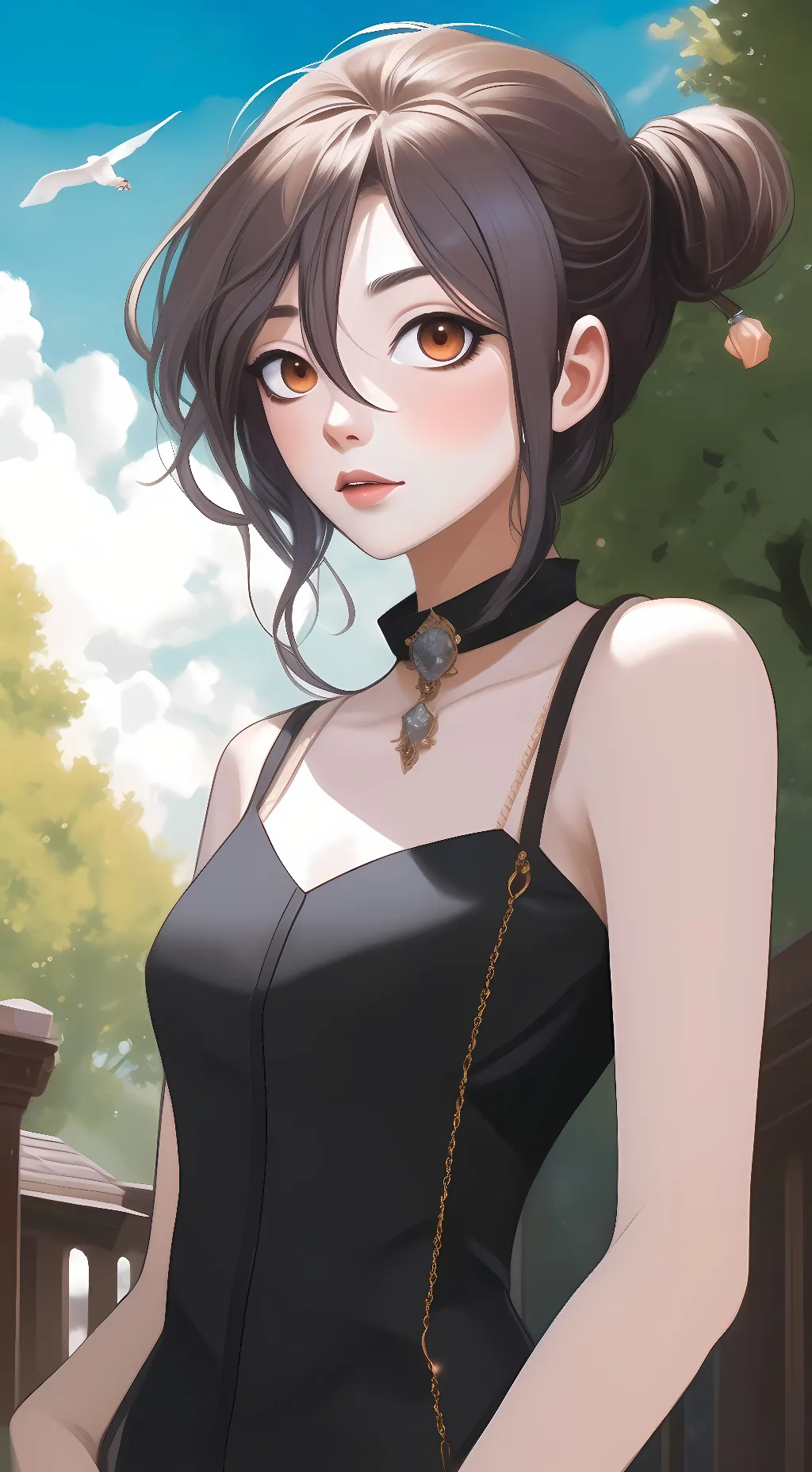 ai character: Aphmau and friends background