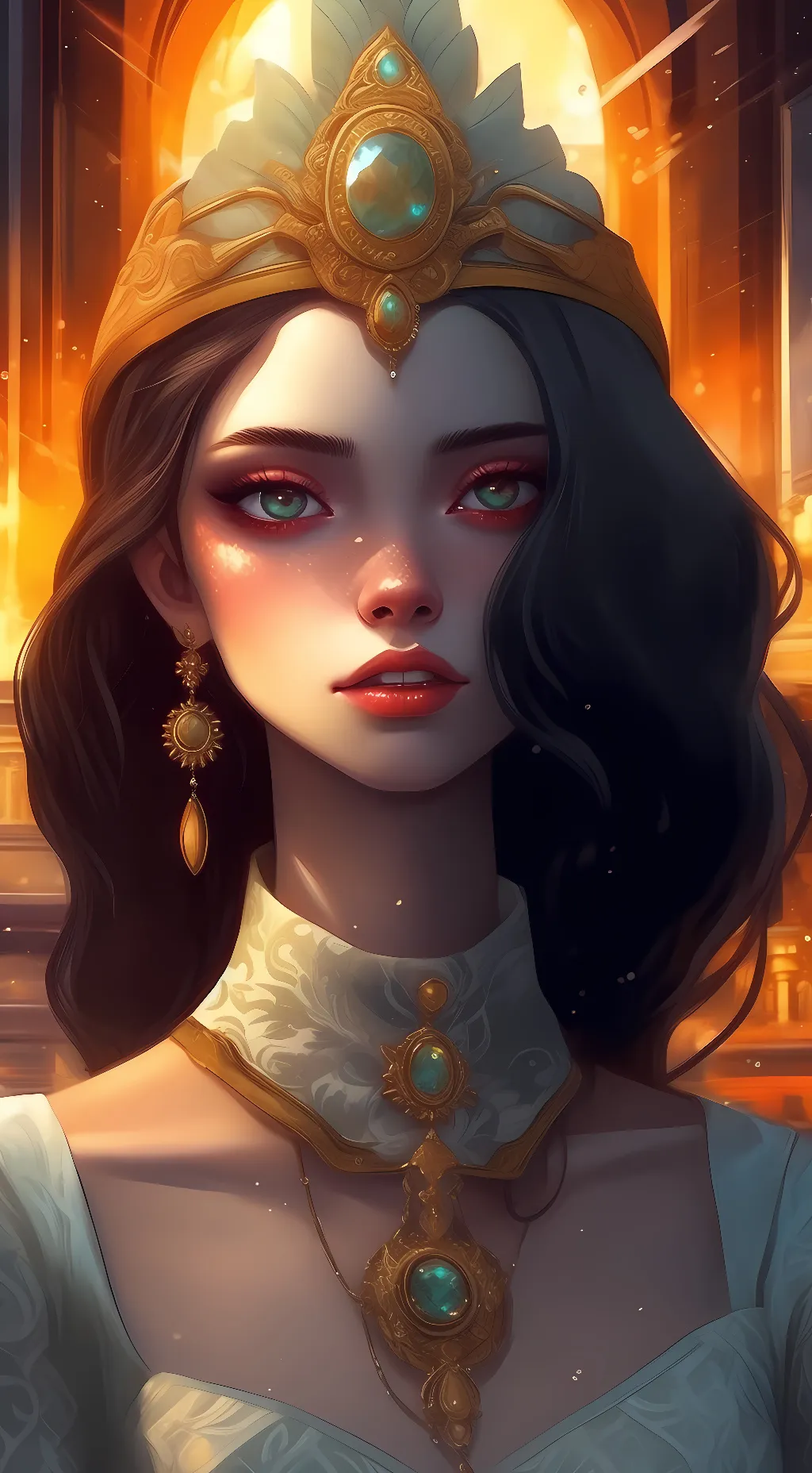 ai character: Goddes Amy background