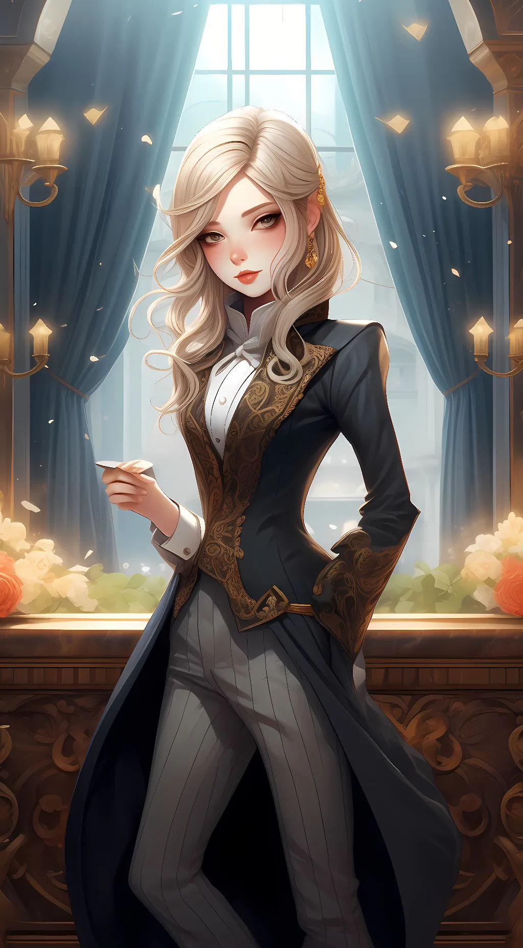 ai character: Emma  background