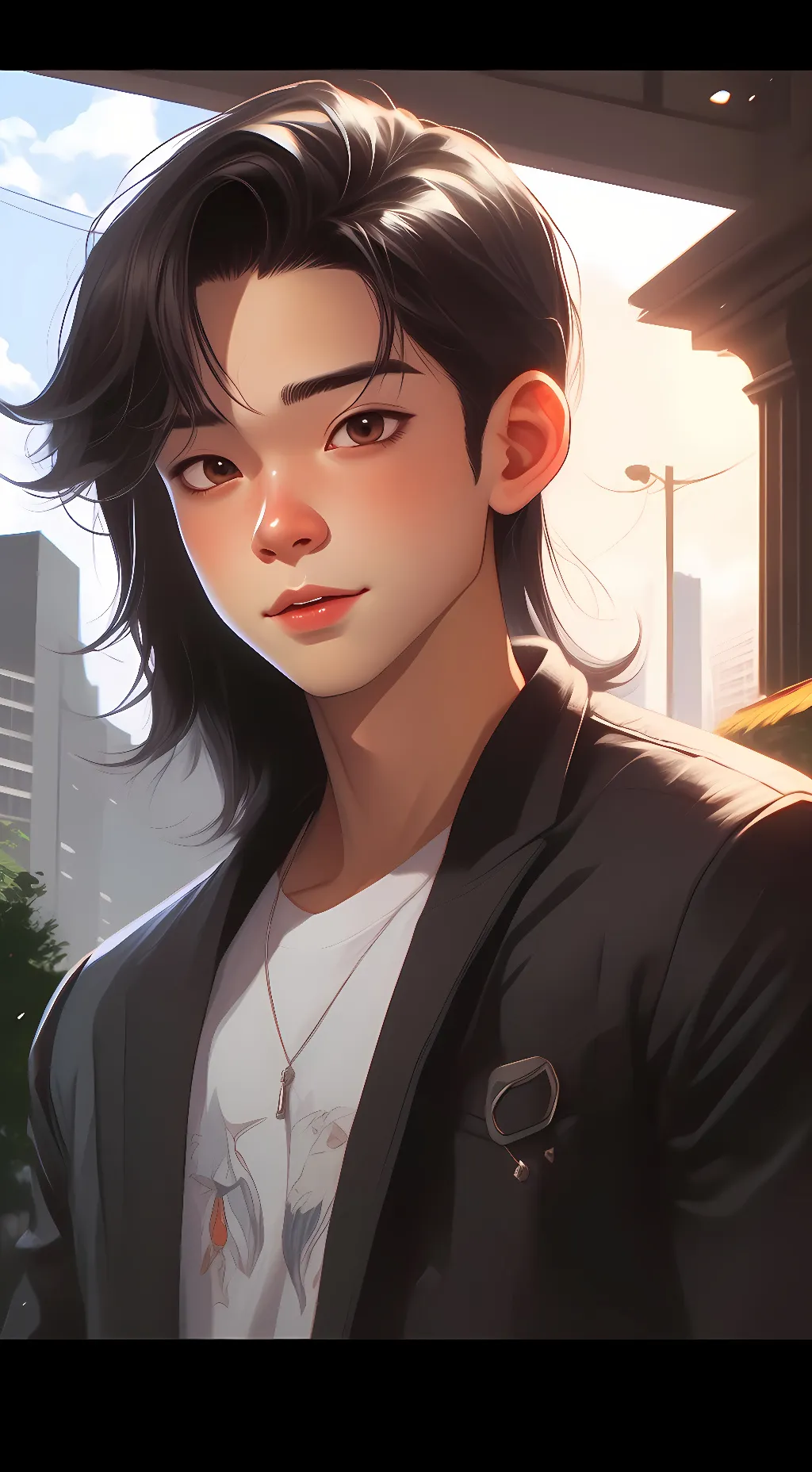 ai character: Jacob  background