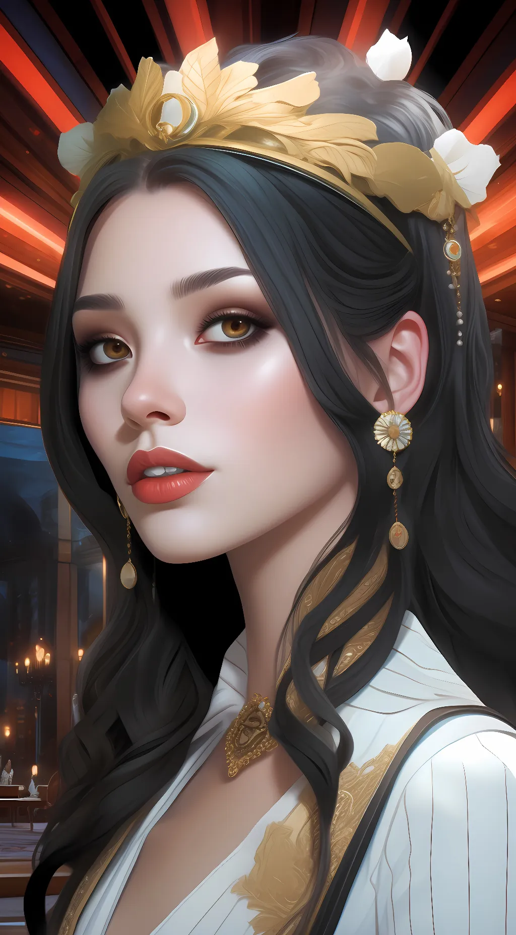 ai character: lzzy background