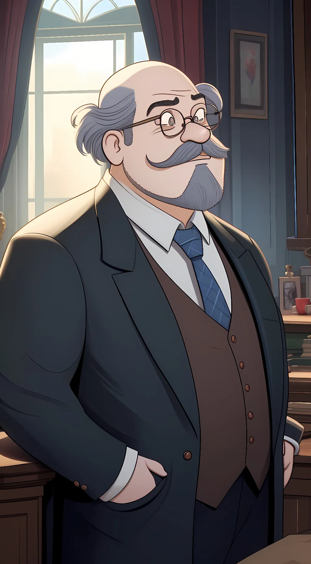 ai character: Dr. Lipchitz background