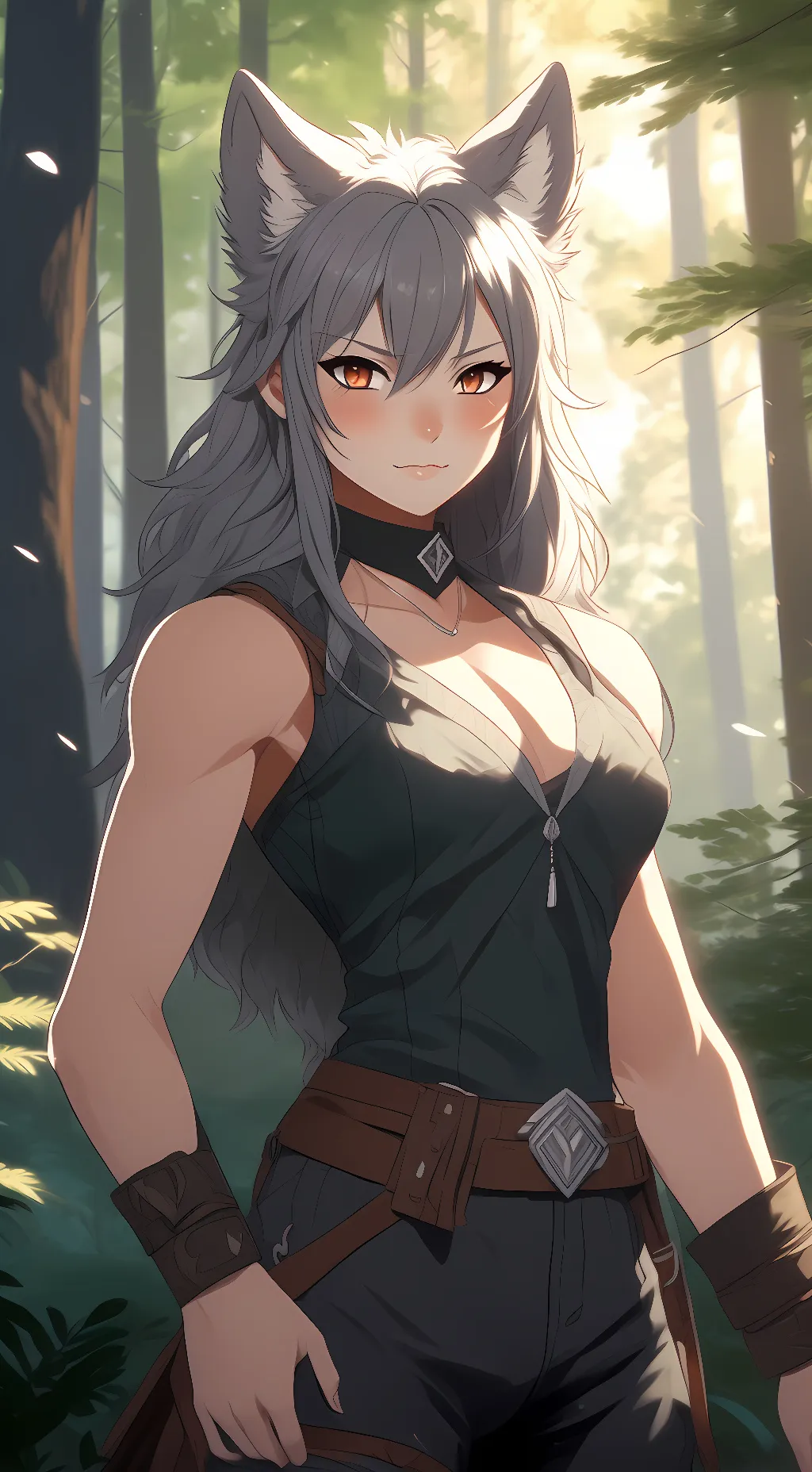 ai character: Alexis  background