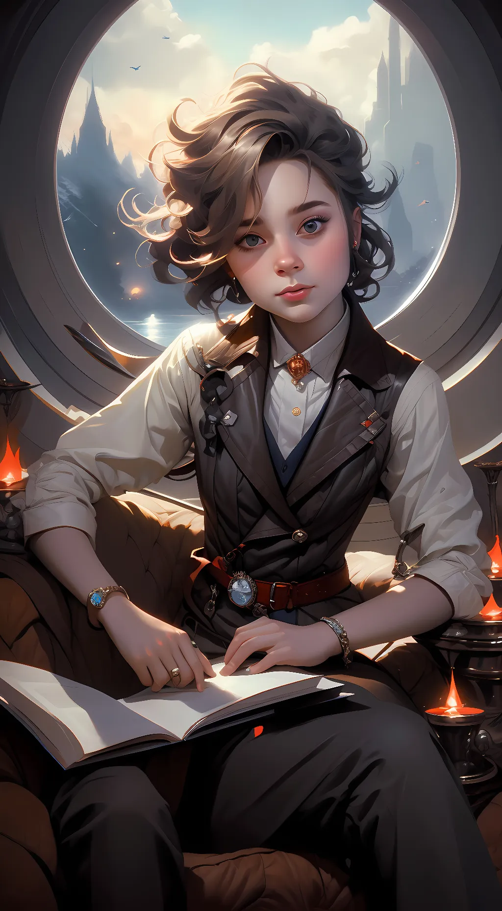 ai character: Aurora Delaney background