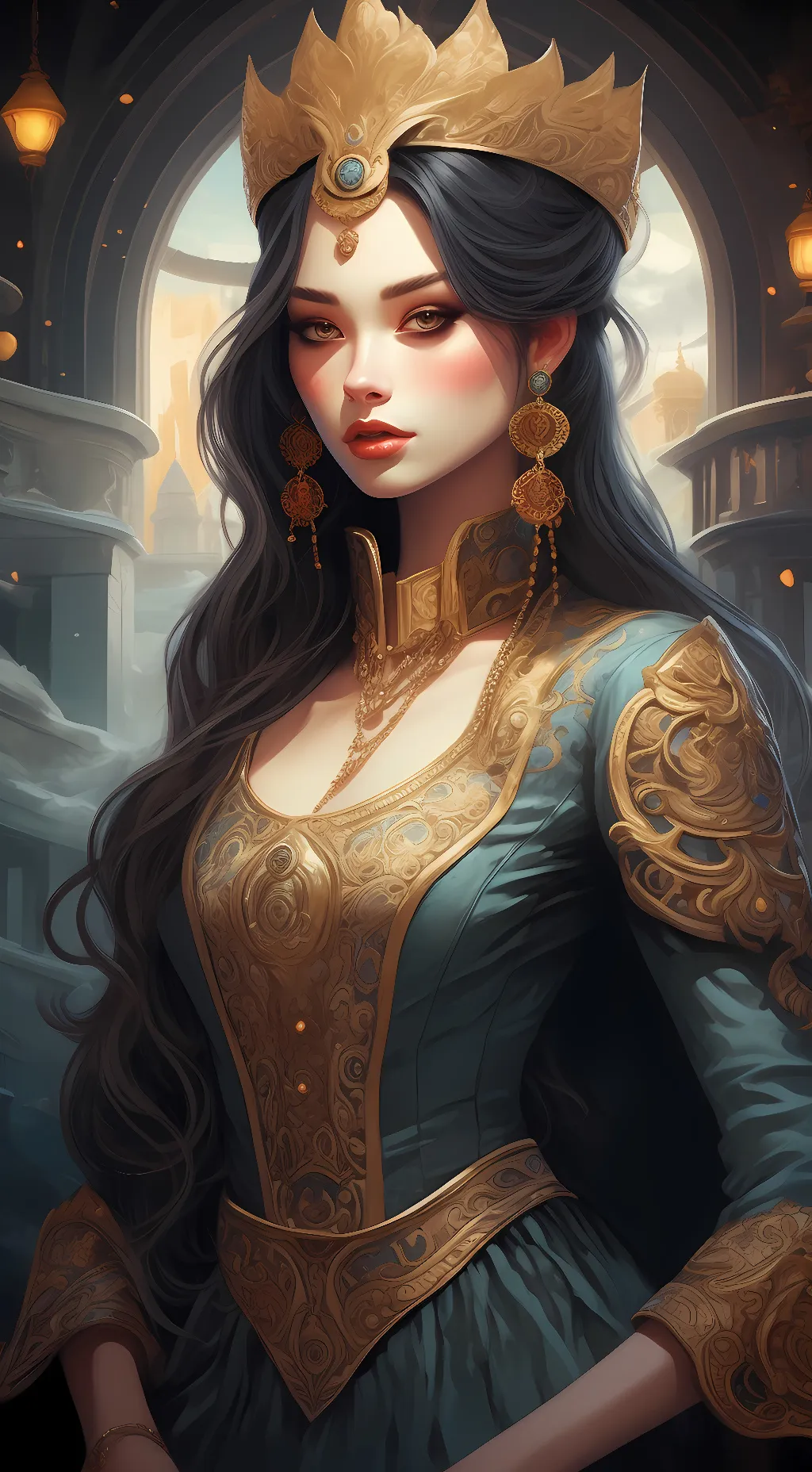 ai character: Melody background