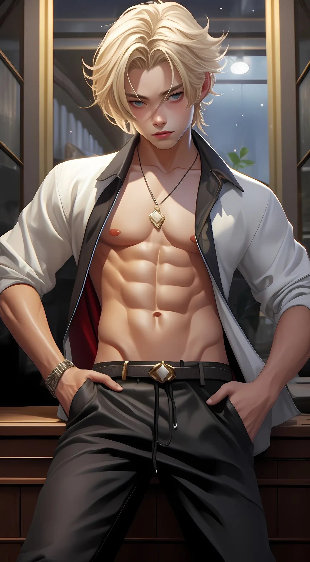 ai character: keegan background