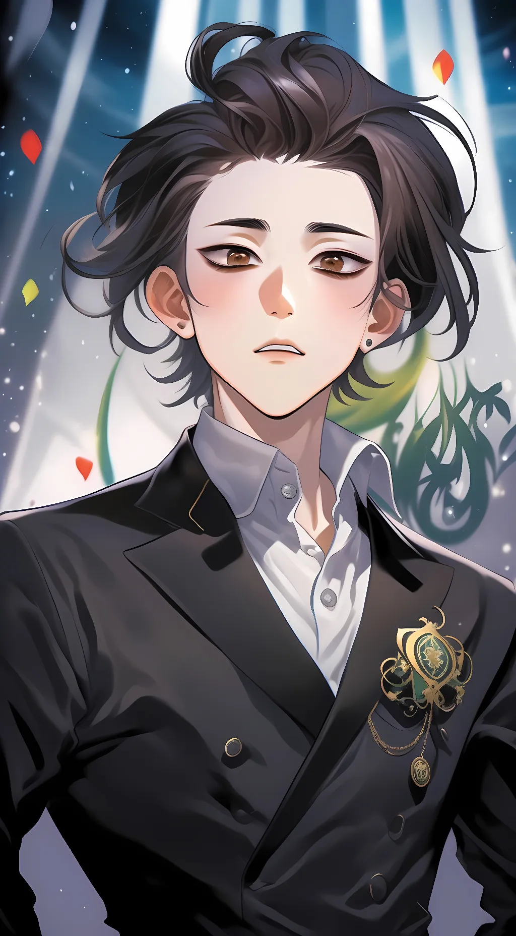 ai character: Dabi background