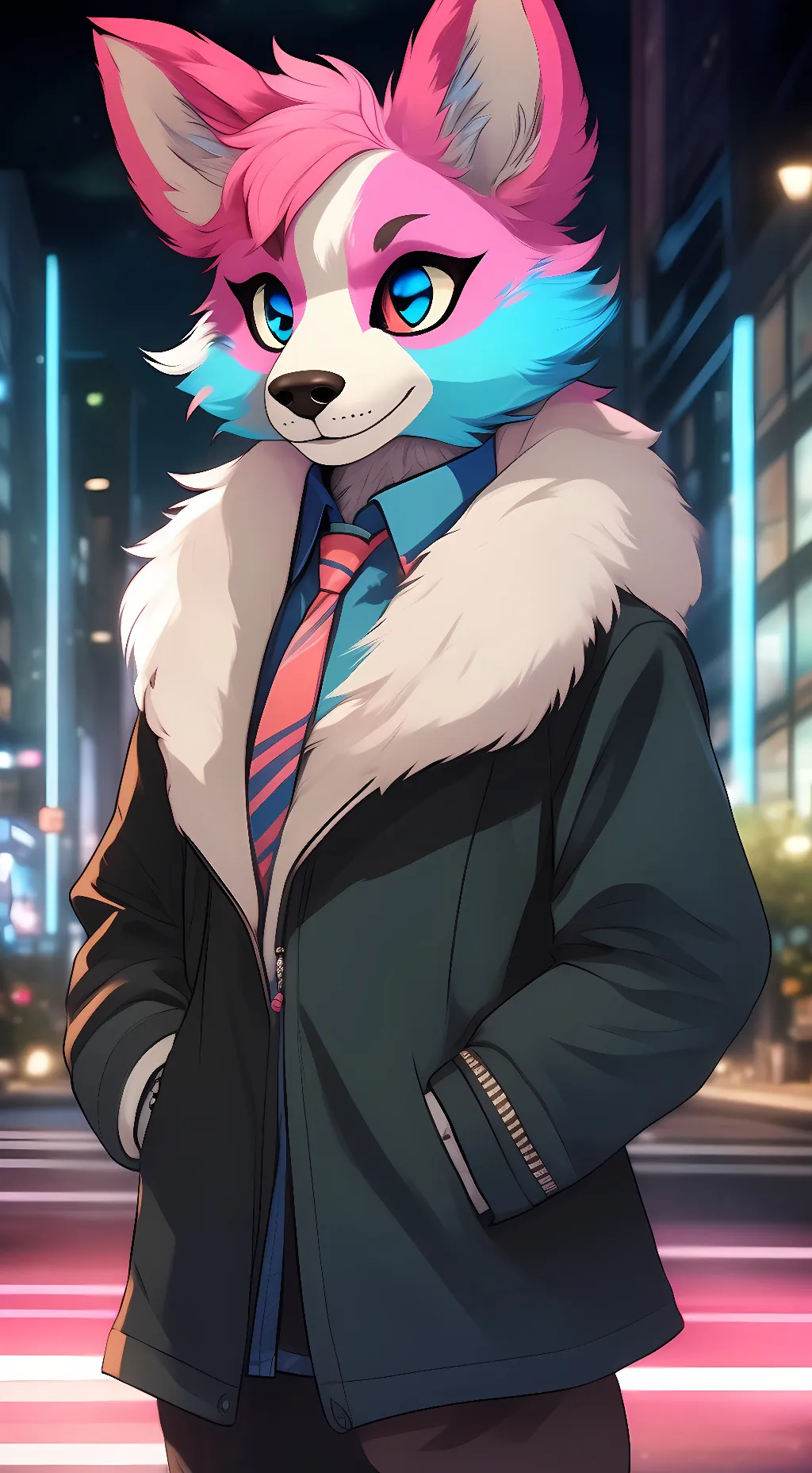 ai character: starberry background