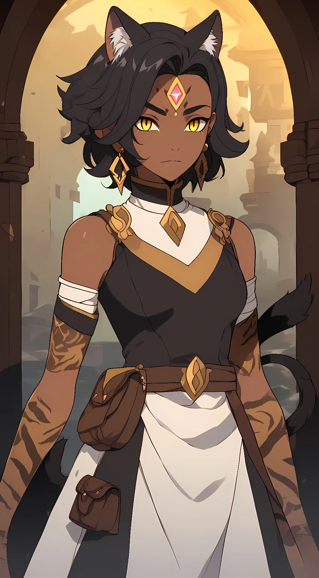 ai character: Sienna Khan background