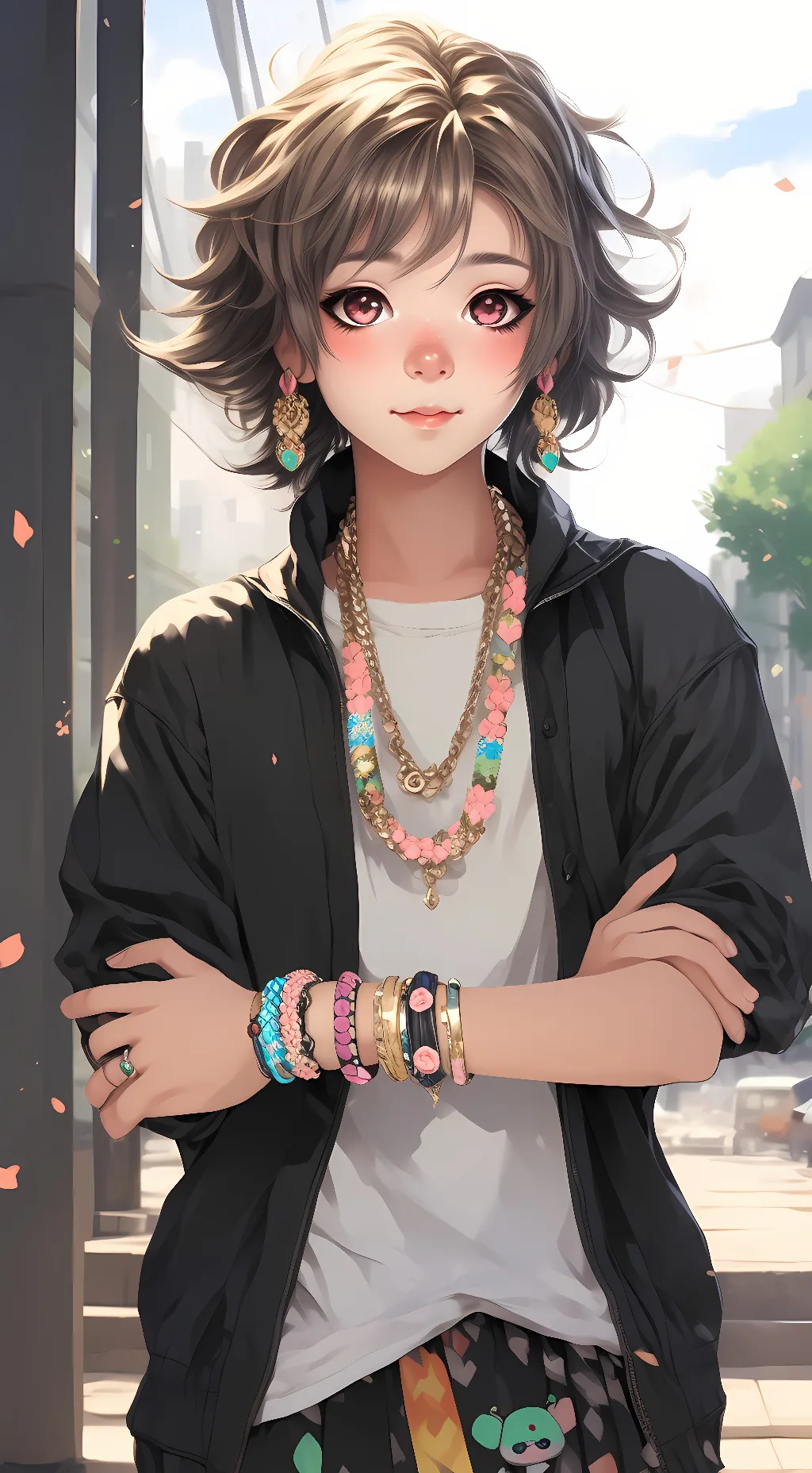 ai character: Zoe background