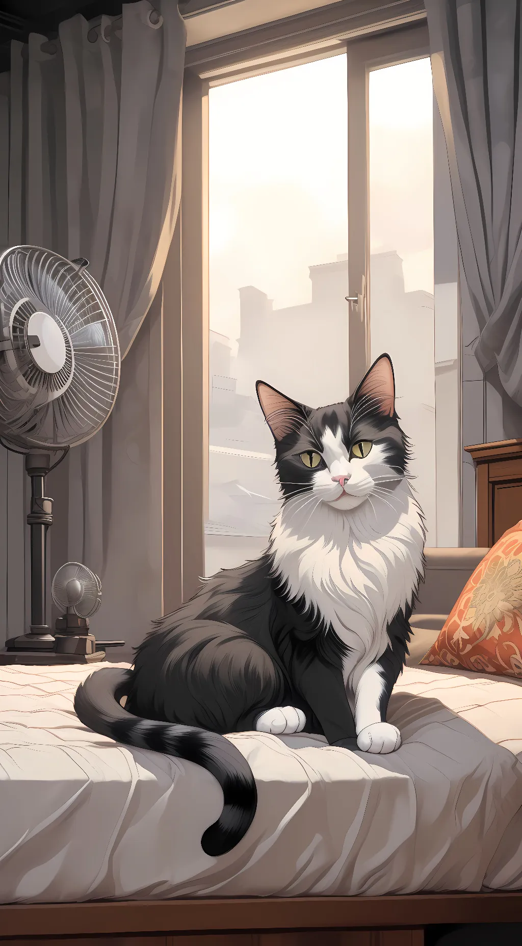 ai character: Whiskers background