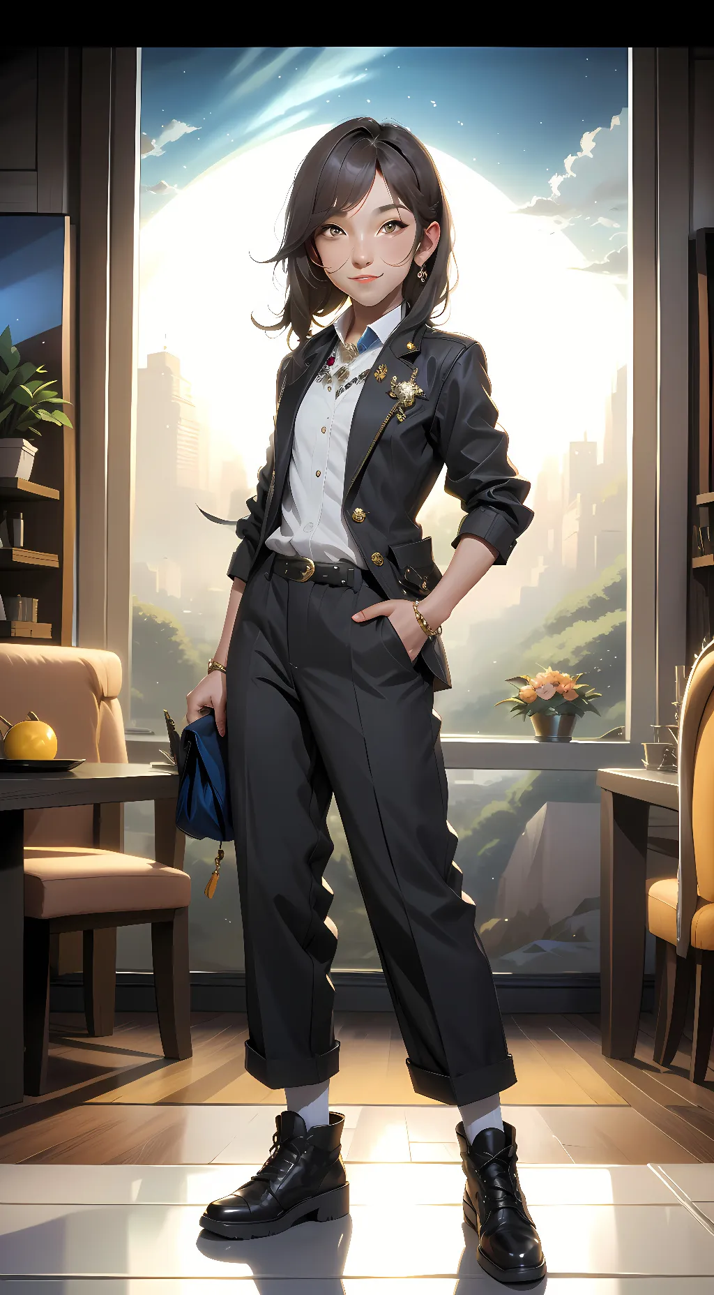 ai character: Jordan background