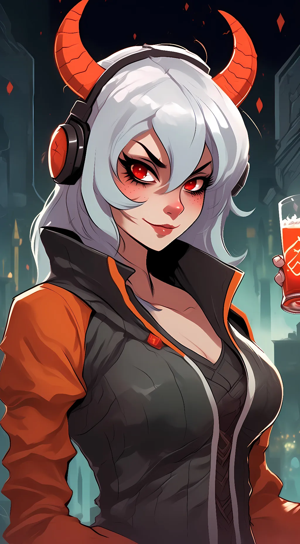 ai character: Malina background